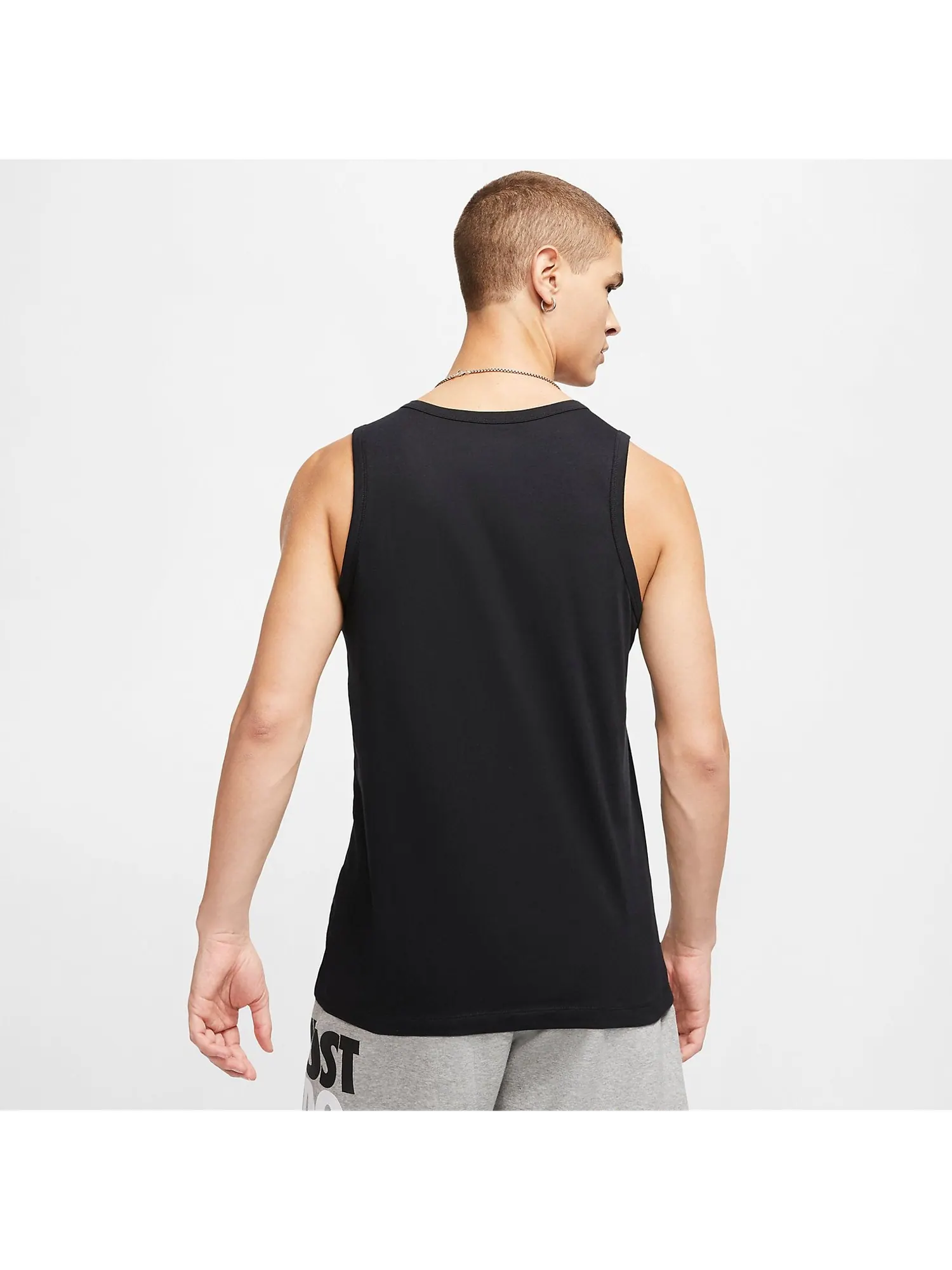 Спортивный топ Nike Sportswear Club Tank 'Black' BQ1260-010 — 2