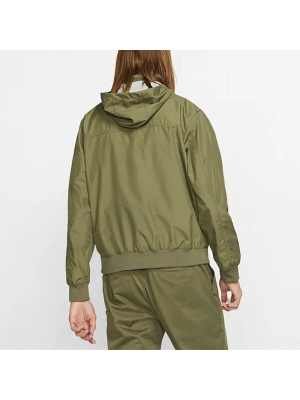 Куртка sb skateboard stay warm vest sports hooded jacket green Nike — 3