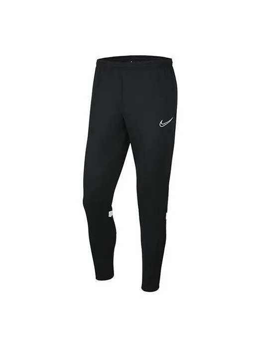 Брюки men's casual sports stay warm elastic band running long pants/trousers black Nike