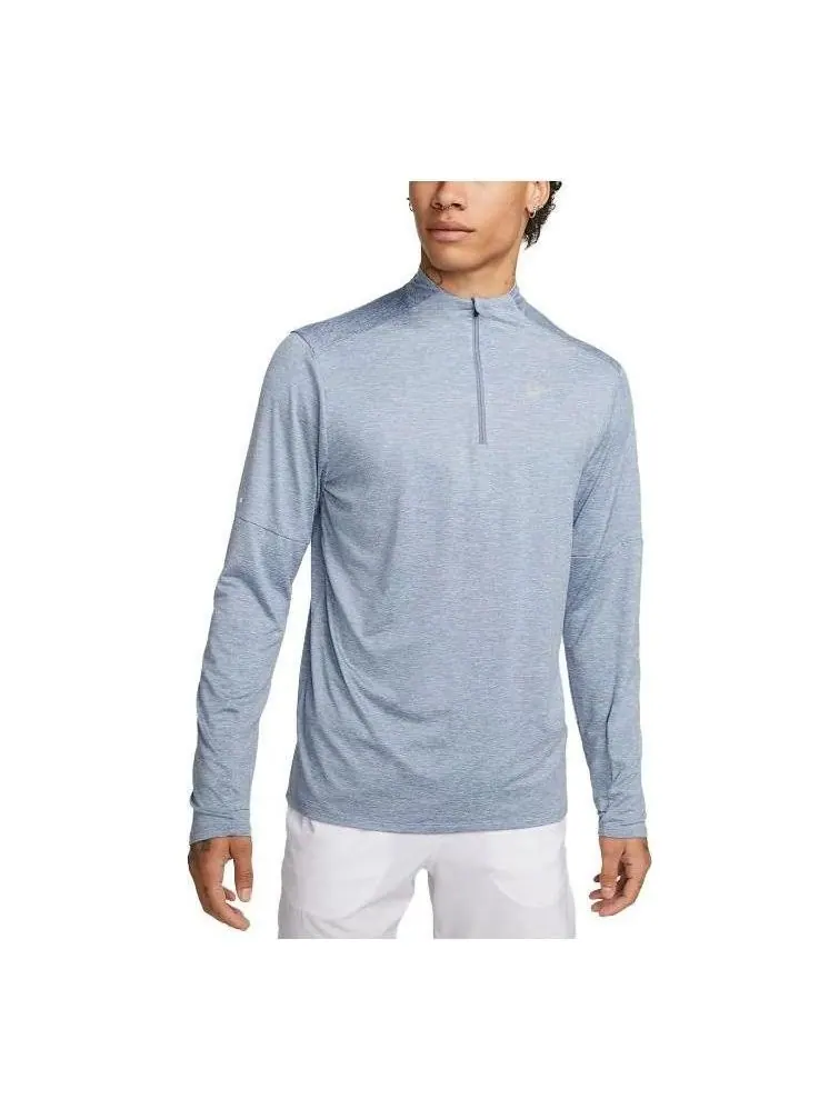Спортивный топ Nike Element Dri-FIT 1/2-Zip Running Top 'Grey' DD4756-493 — 1