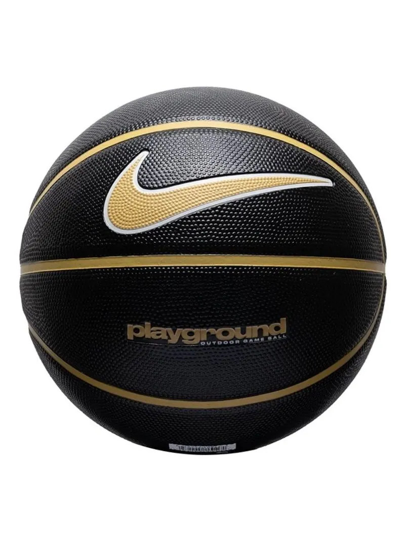 Баскетбольный мяч Nike Everyday Playground 8p — изображение 1 из 2, черный/желтый