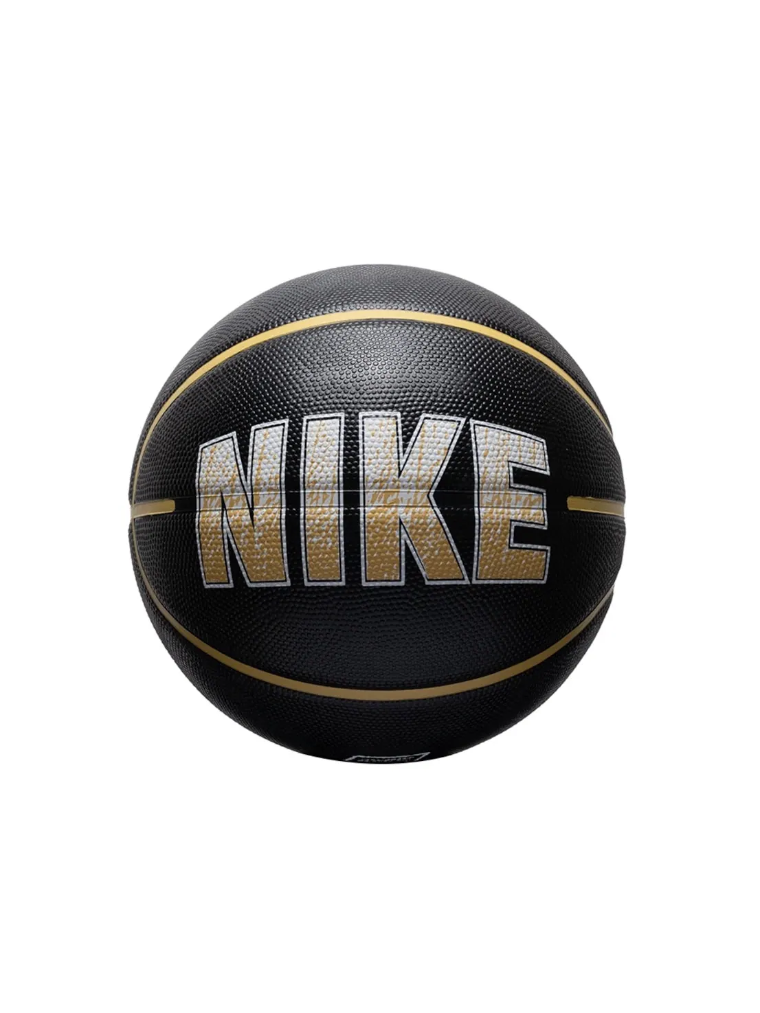 Баскетбольный мяч Nike Everyday Playground 8p — изображение 2 из 2, черный/желтый