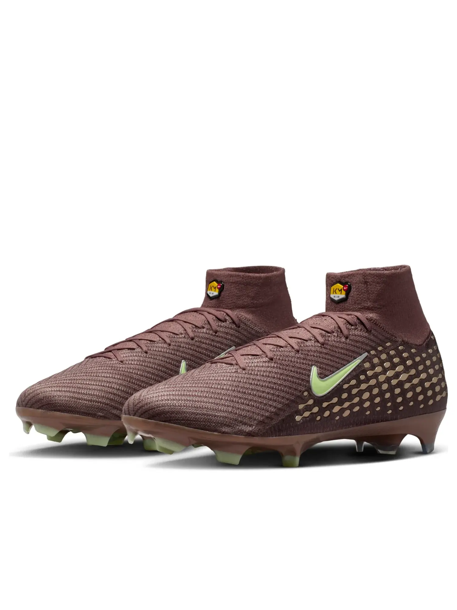 Футбольные бутсы Nike Mercurial Superfly 10 Elite FG 'Kylian Mbappé Plum Eclipse' — изображение 4 из 6, коричневый