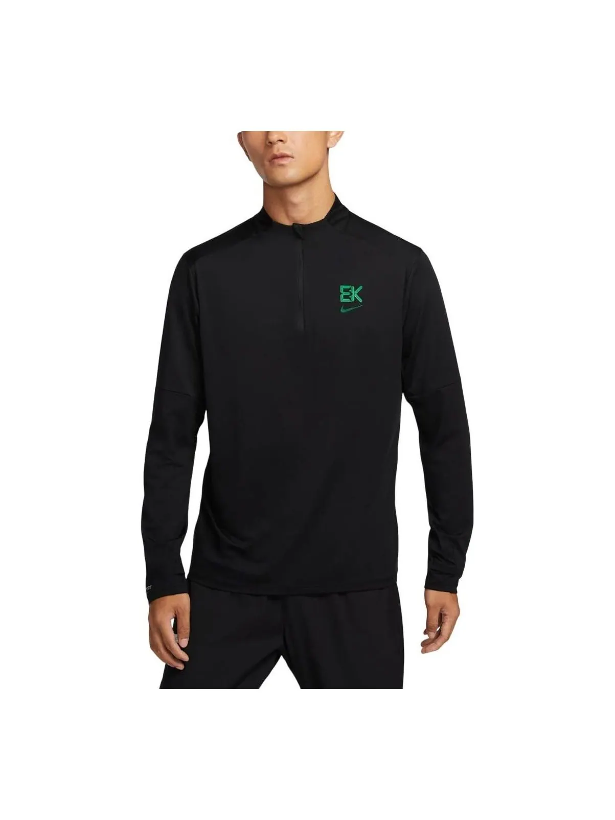 Спортивный топ Nike Element Dri-FIT Running Top Asia Sizing 'Kipchoge-Black' FZ1079-010 — 1