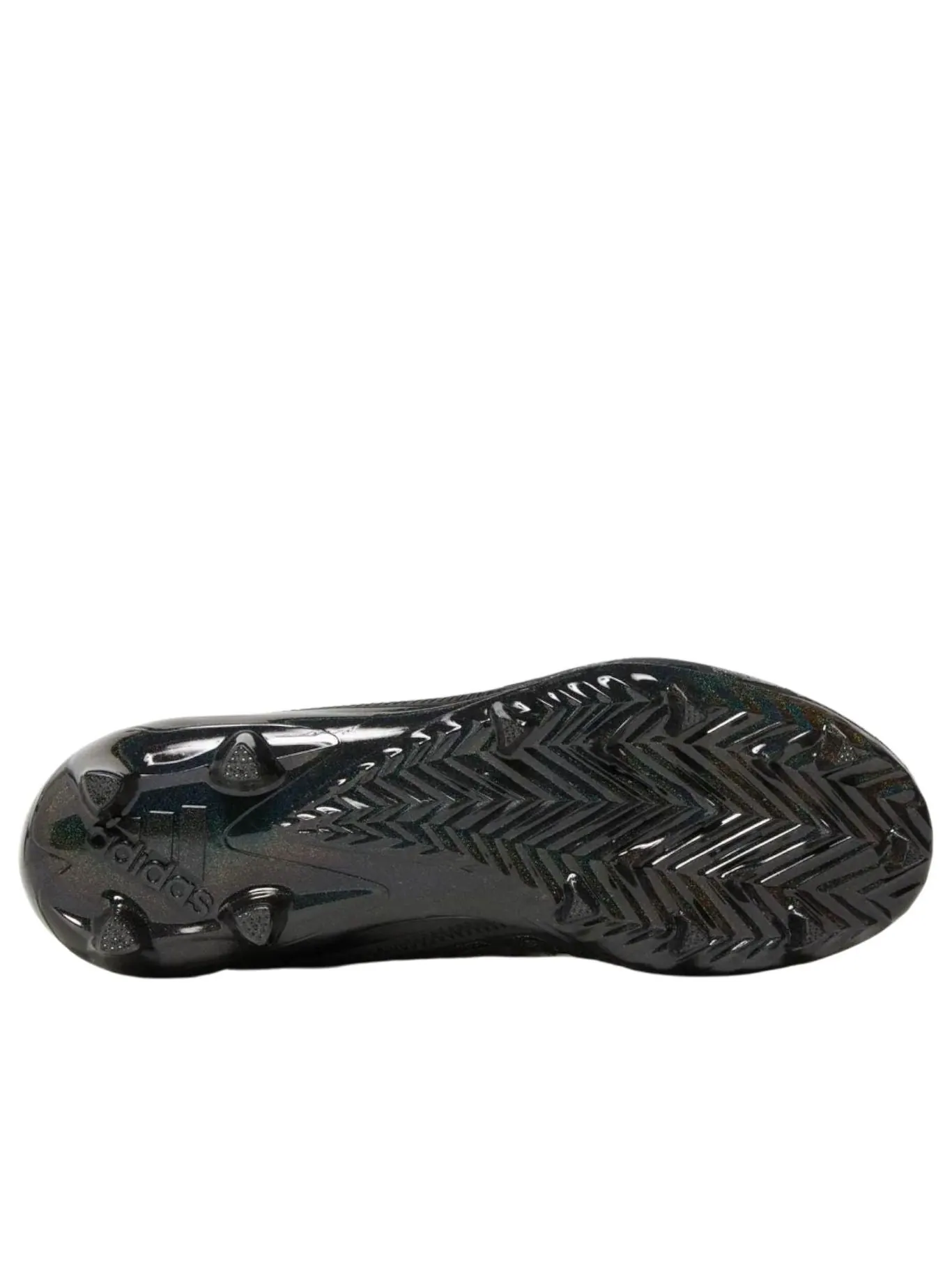 Бутсы Adidas Adizero 'Black Grey' — изображение 3 из 5, черный/черный/серый