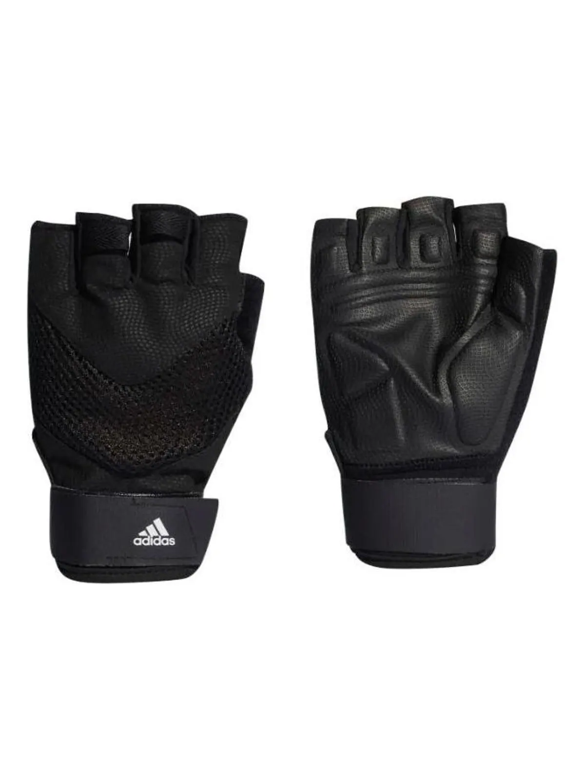 Тренировочные перчатки Adidas AEROREADY с поддержкой запястья — изображение 1 из 1, черный