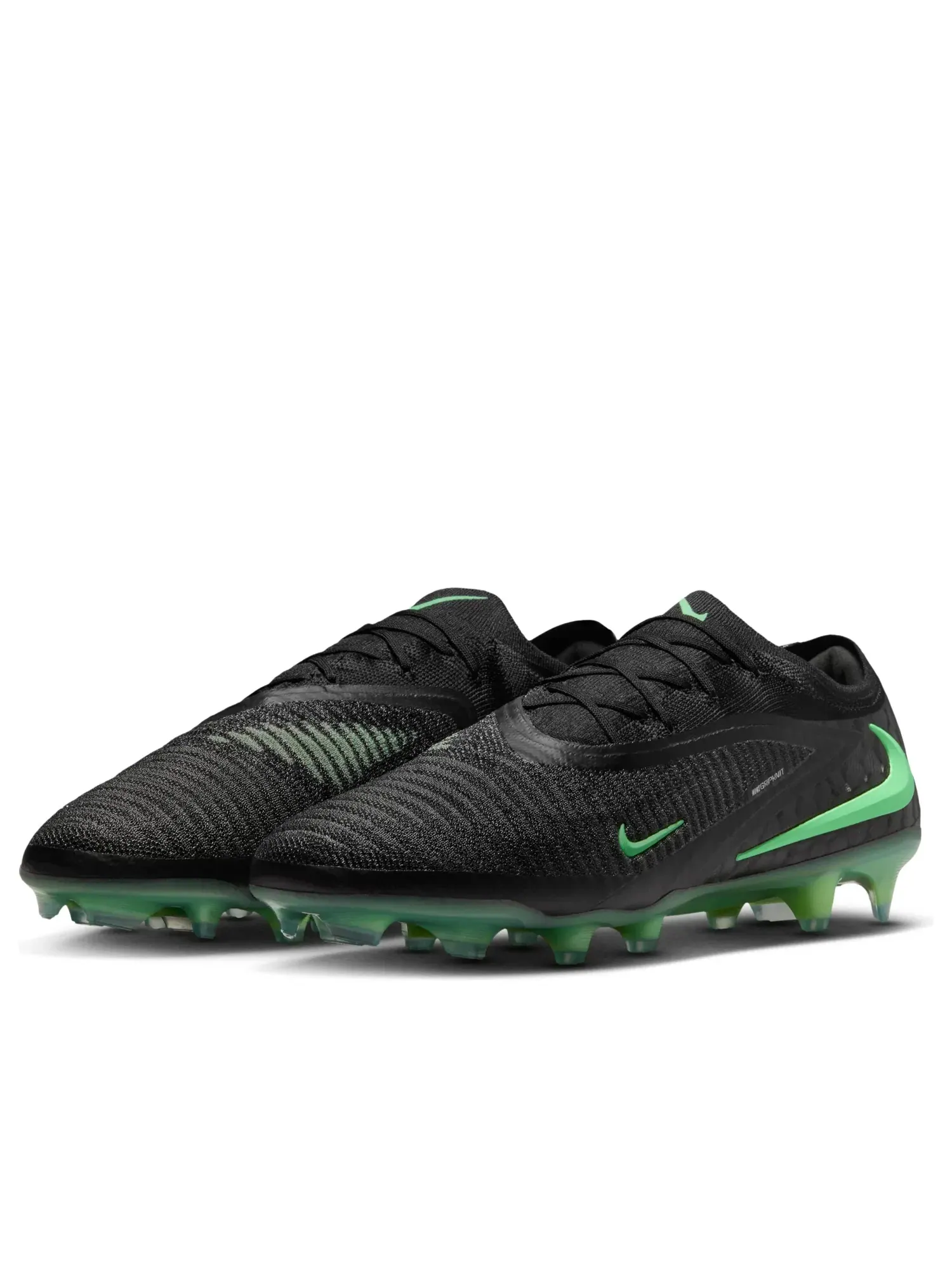 Мужские футбольные бутсы с шнуровкой Phantom 6 Low Elite HG Nike — изображение 5 из 7, черный