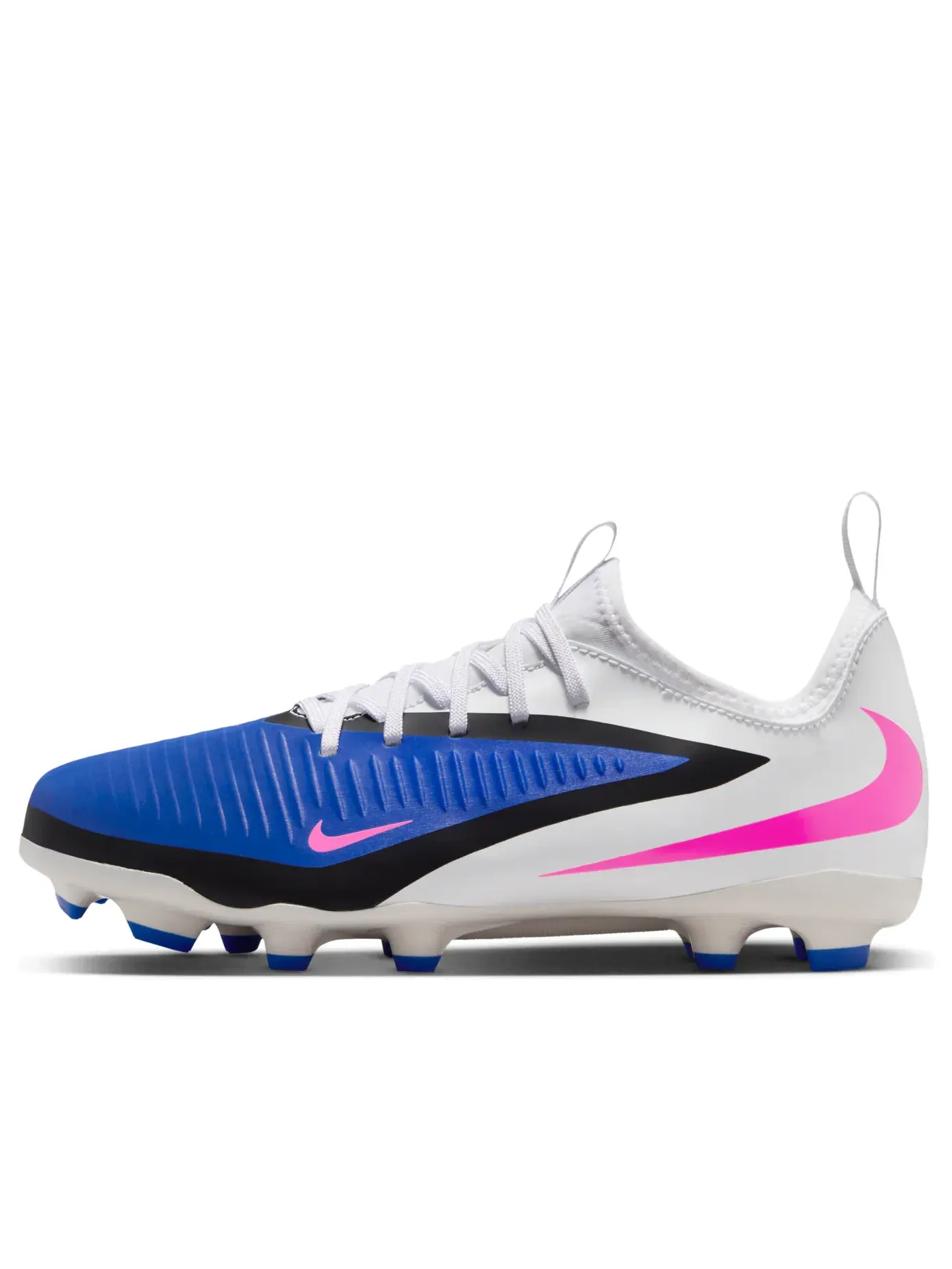 Бутсы футбольные (GS) Nike Jr. Phantom 6 Low Academy MG 'Racer Blue White' — изображение 1 из 7, синий