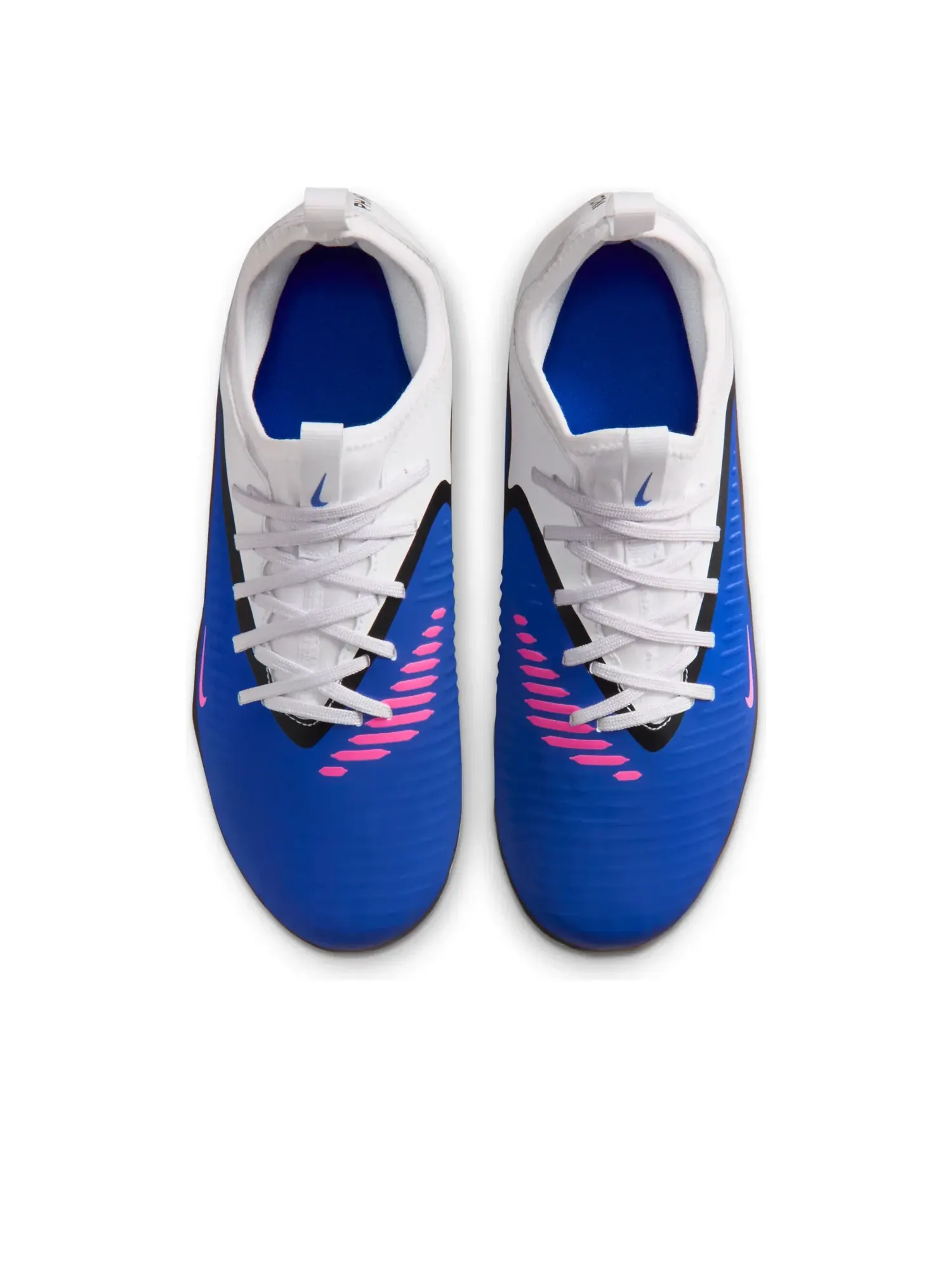 Бутсы футбольные (GS) Nike Jr. Phantom 6 Low Academy MG 'Racer Blue White' — изображение 2 из 7, синий
