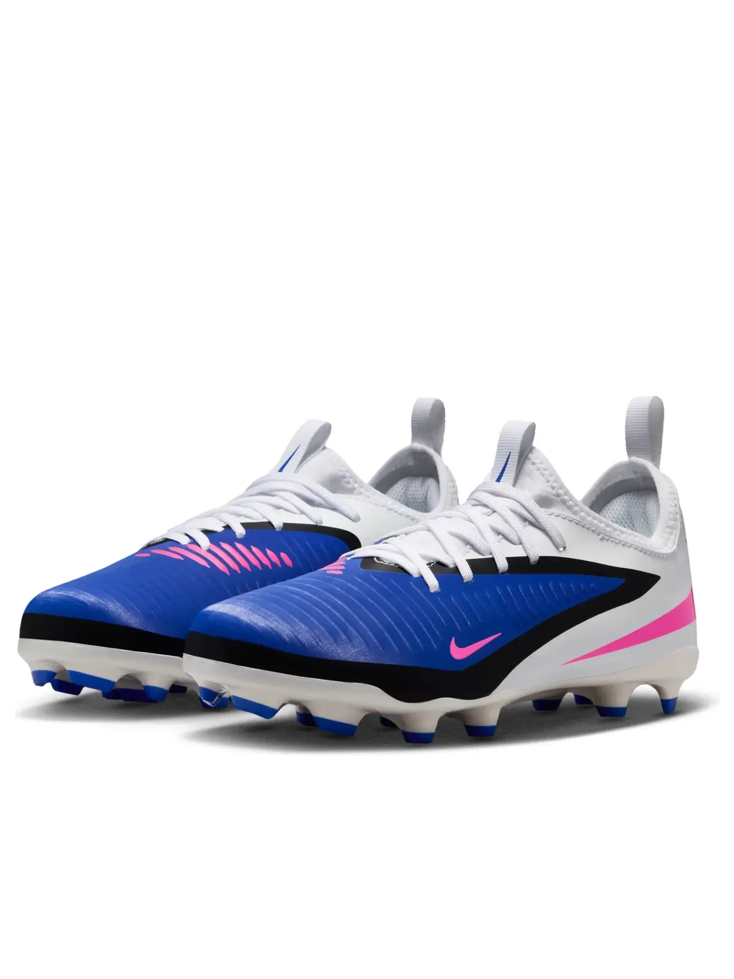 Бутсы футбольные (GS) Nike Jr. Phantom 6 Low Academy MG 'Racer Blue White' — изображение 4 из 7, синий