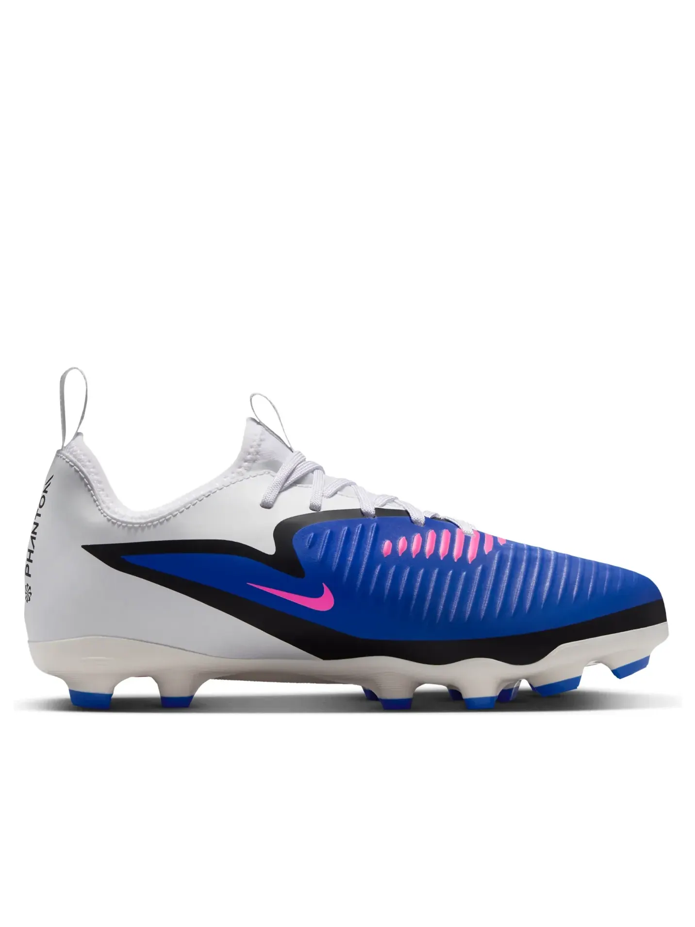 Бутсы футбольные (GS) Nike Jr. Phantom 6 Low Academy MG 'Racer Blue White' — изображение 6 из 7, синий