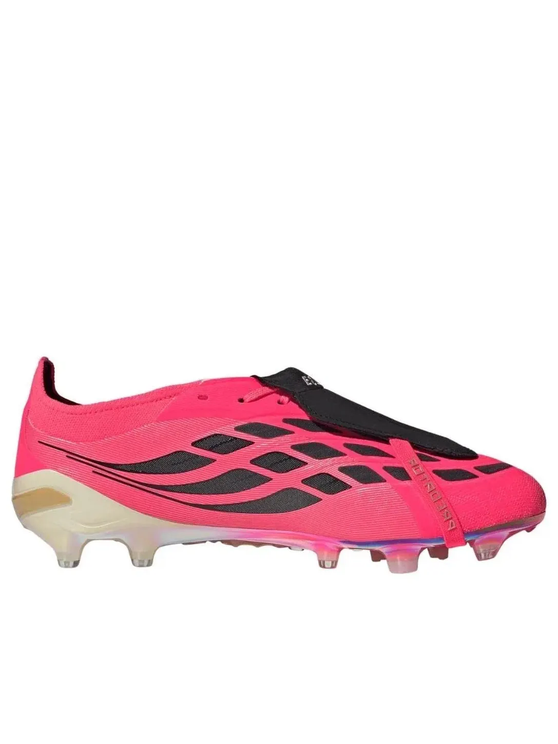 Мужские бутсы с шнуровкой Predator Elite Fold-Over AG Adidas — изображение 6 из 6, розовый