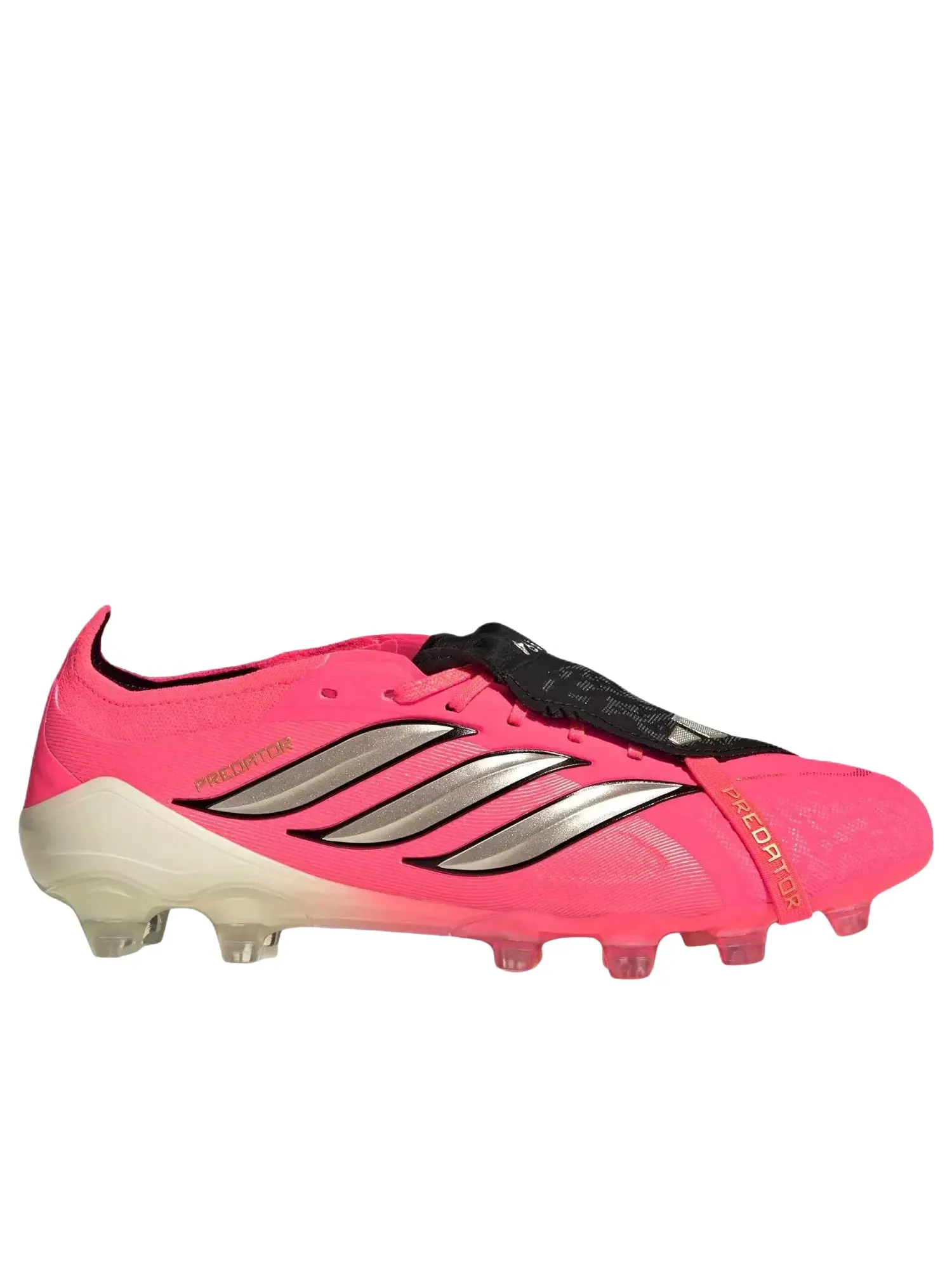 Мужские бутсы для футбола с принтом Predator Elite Fold-Over Tongue FG/AG Adidas — изображение 2 из 6, красный