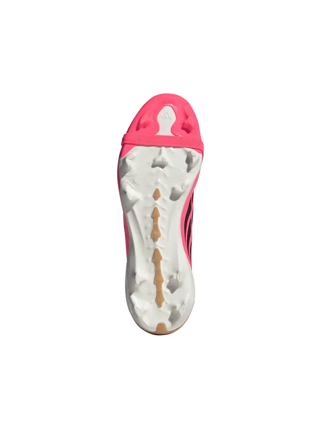 Детские бутсы для футбола с принтом Predator League Fold-Over Tongue FG Adidas — изображение 6 из 6, розовый