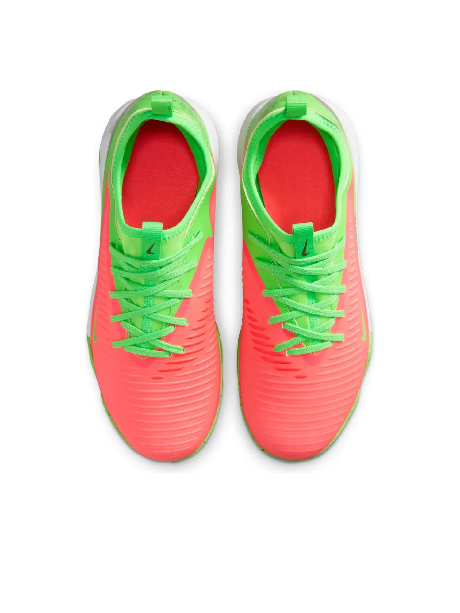 Кроссовки Nike x Erling Haaland Jr. Phantom 6 Low Academy IC 'Hot Punch Green Strike' HQ2040-603 — изображение 2 из 6