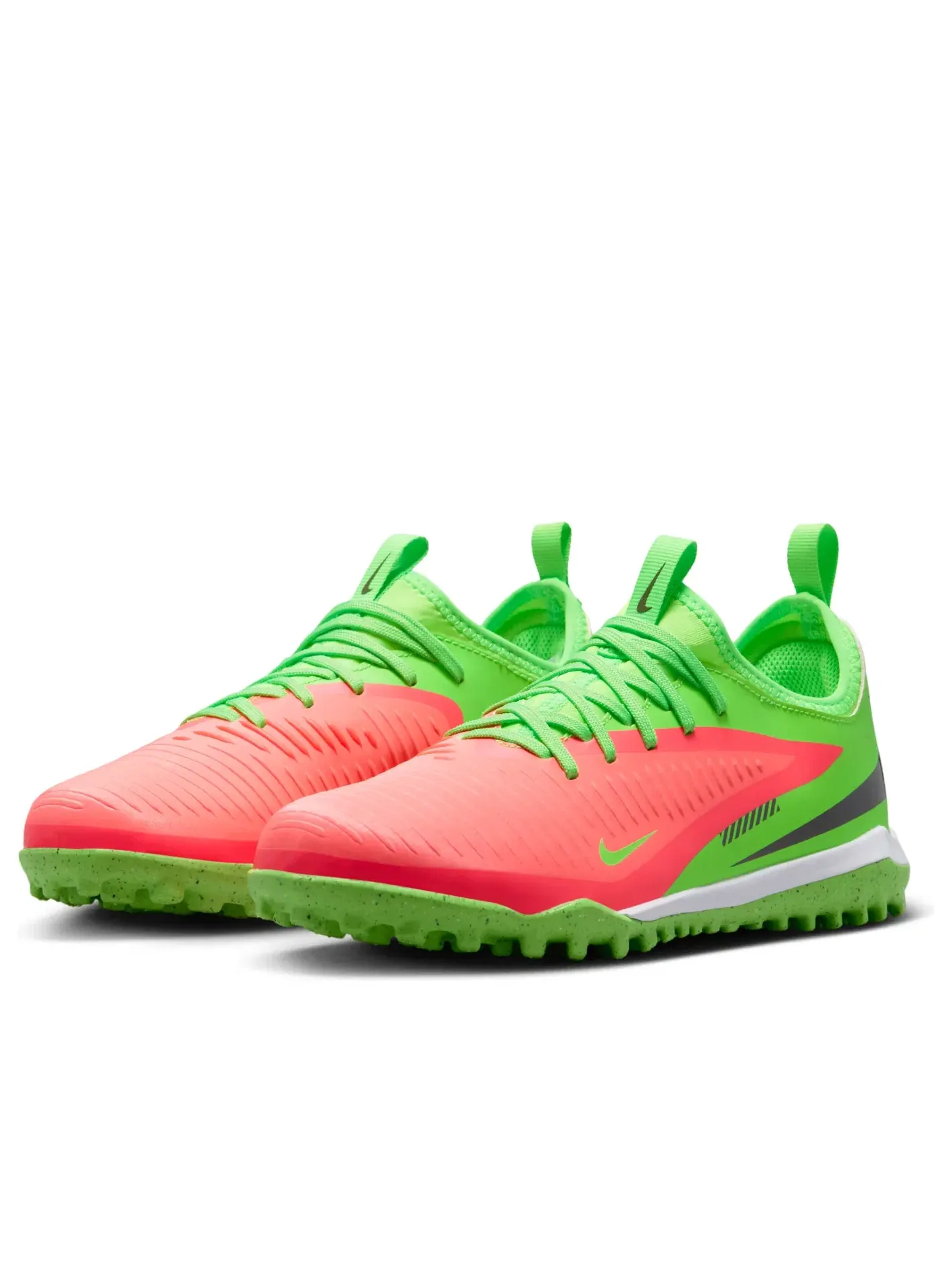Кроссовки Nike x Erling Haaland Jr. Phantom 6 Low Academy IC 'Hot Punch Green Strike' HQ2040-603 — изображение 4 из 6