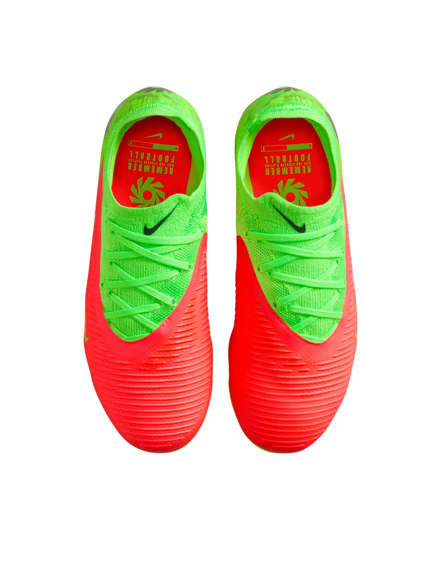Кроссовки Nike x Erling Haaland Jr. Phantom 6 Low Pro MG 'Hot Punch Green Strike' HQ2047-603 — изображение 2 из 6, зеленый