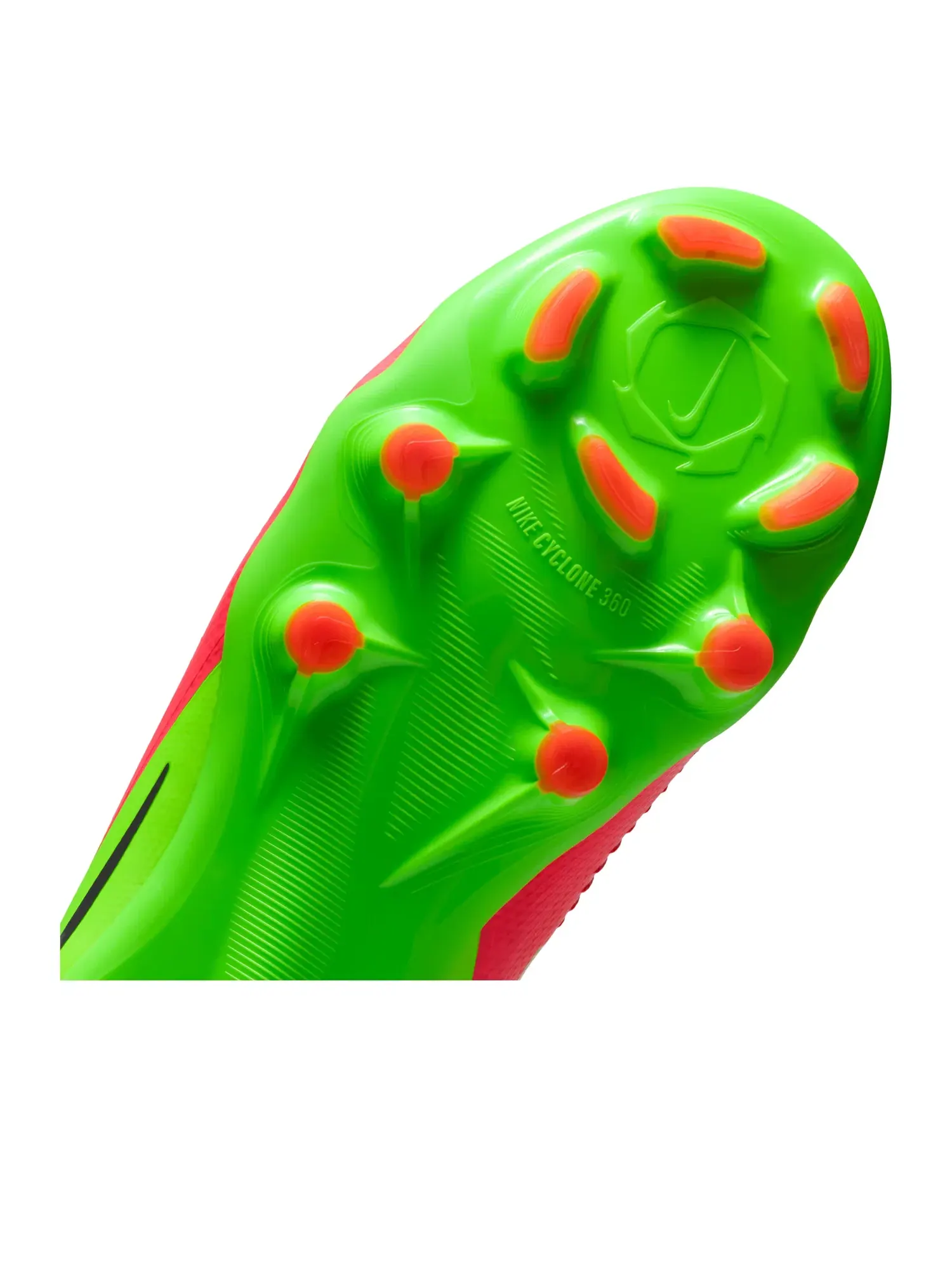 Кроссовки Nike x Erling Haaland Jr. Phantom 6 Low Pro MG 'Hot Punch Green Strike' HQ2047-603 — изображение 5 из 6, зеленый