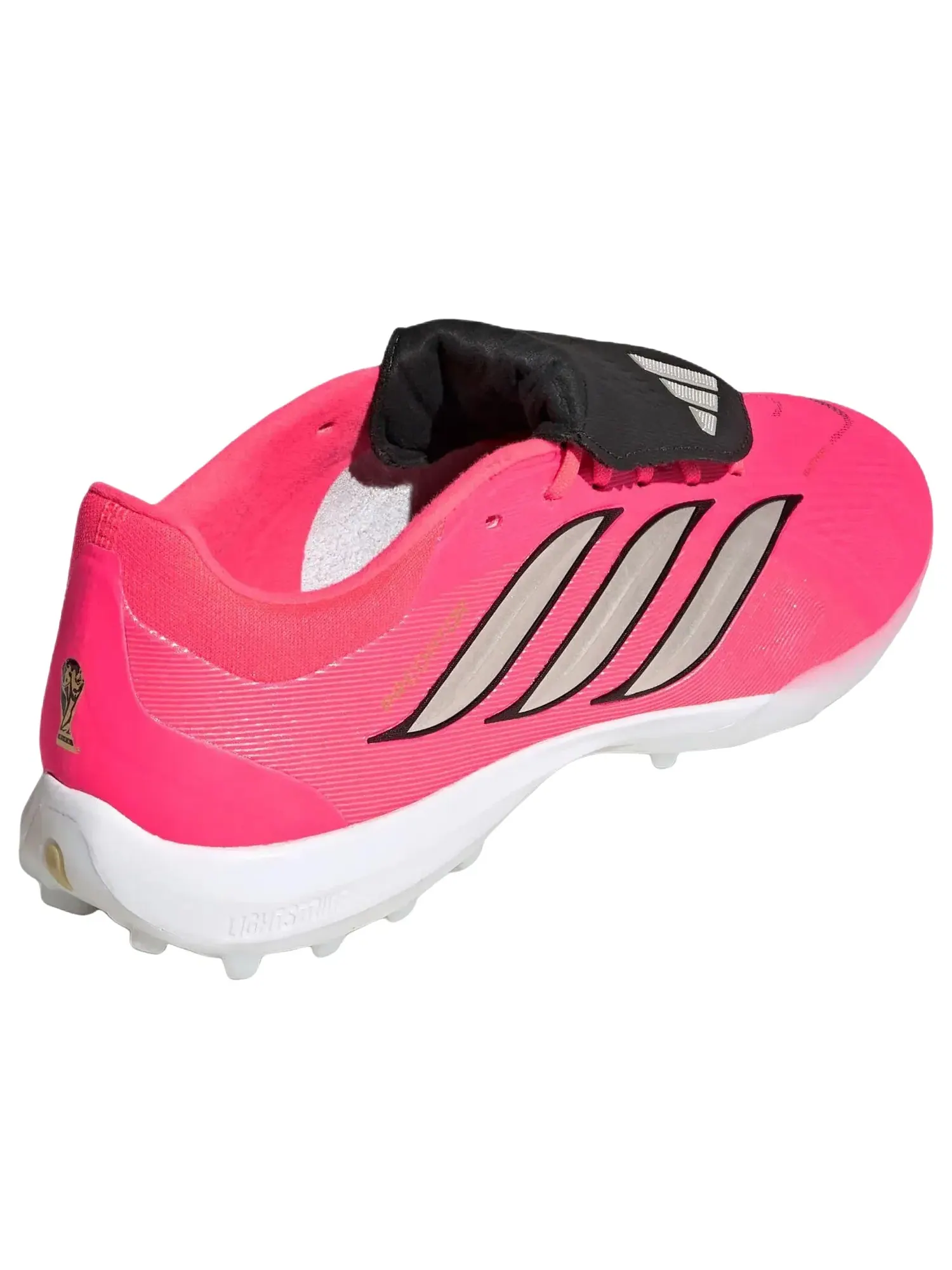 Мужские бутсы с шнуровкой Predator Pro Fold-Over Tongue Fg/Mg Adidas — изображение 4 из 6, красный