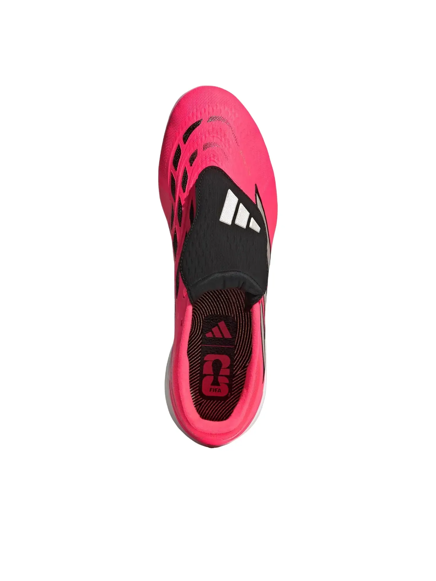 Мужские бутсы с шнуровкой Predator Pro Fold-Over Tongue Fg/Mg Adidas — изображение 5 из 6, красный