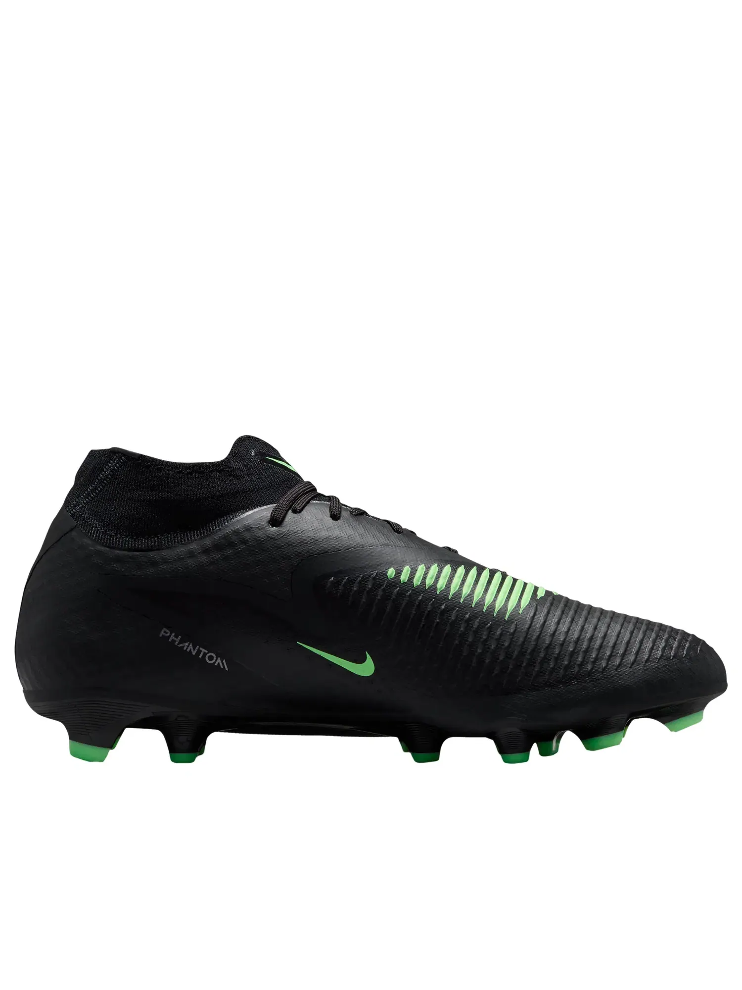 Мужские бутсы для футбола с высоким верхом Phantom 6 Nike — изображение 6 из 6, черный