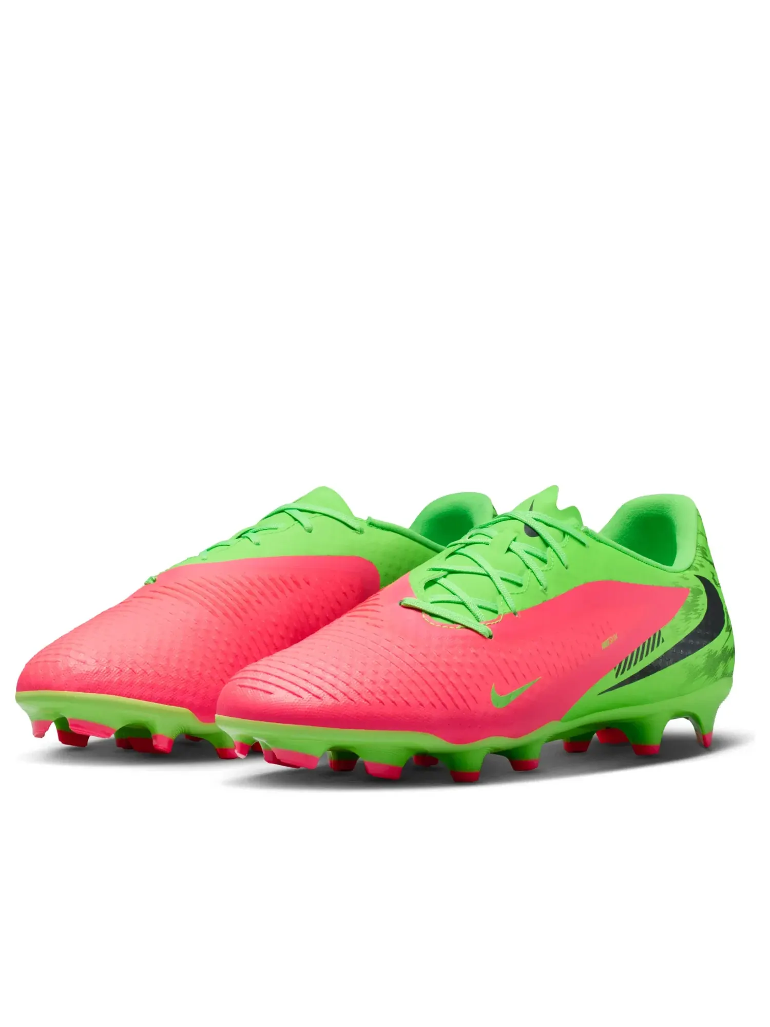 Кроссовки Nike x Erling Haaland Phantom 6 Low Academy FG/MG 'Hot Punch Green Strike' HQ2314-603 — изображение 4 из 6, зеленый