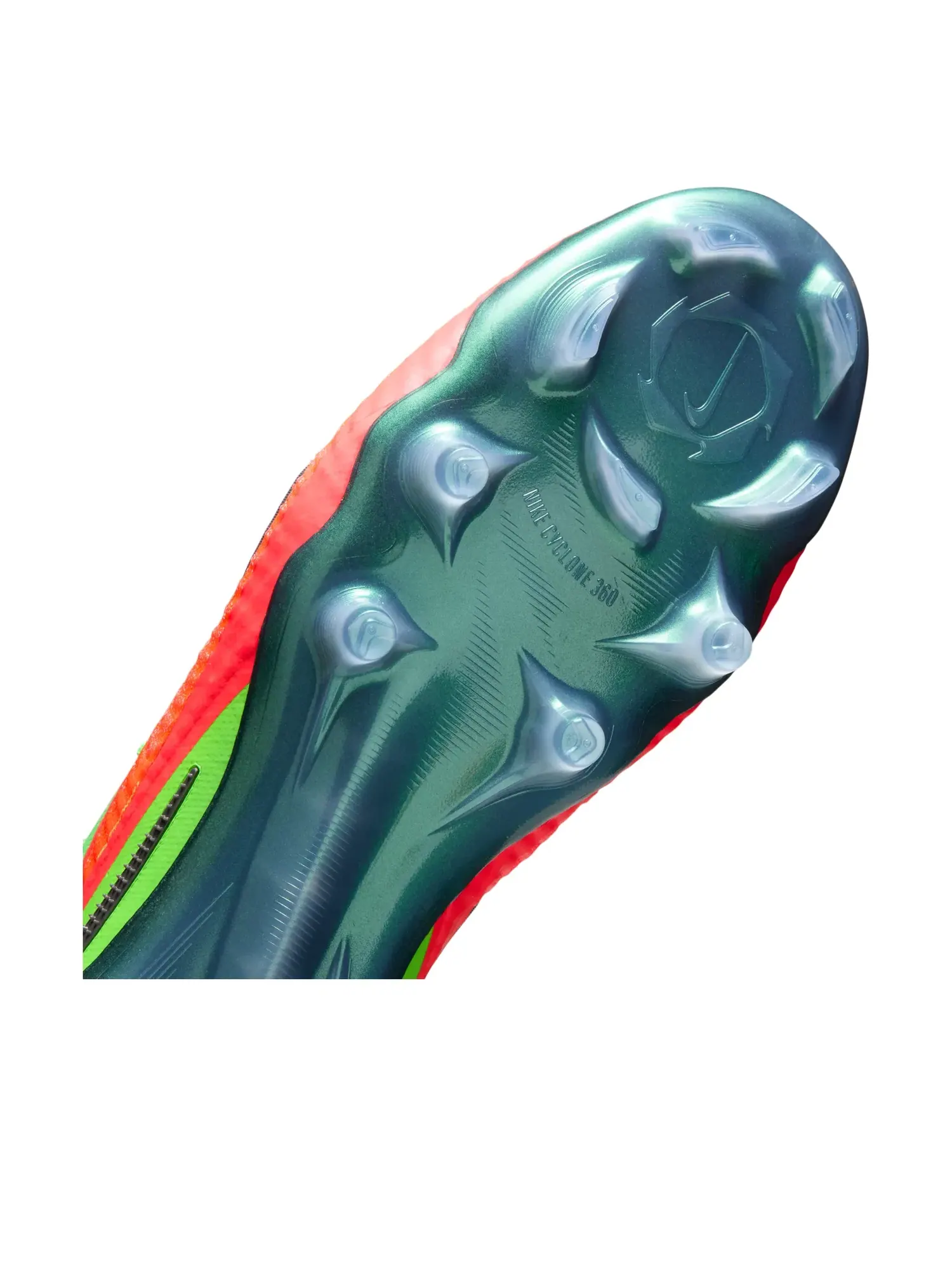 Кроссовки Nike Phantom 6 Low Elite Erling Haaland FG 'Hot Pinch Green Strike' HQ2332-603 — изображение 5 из 6, красный