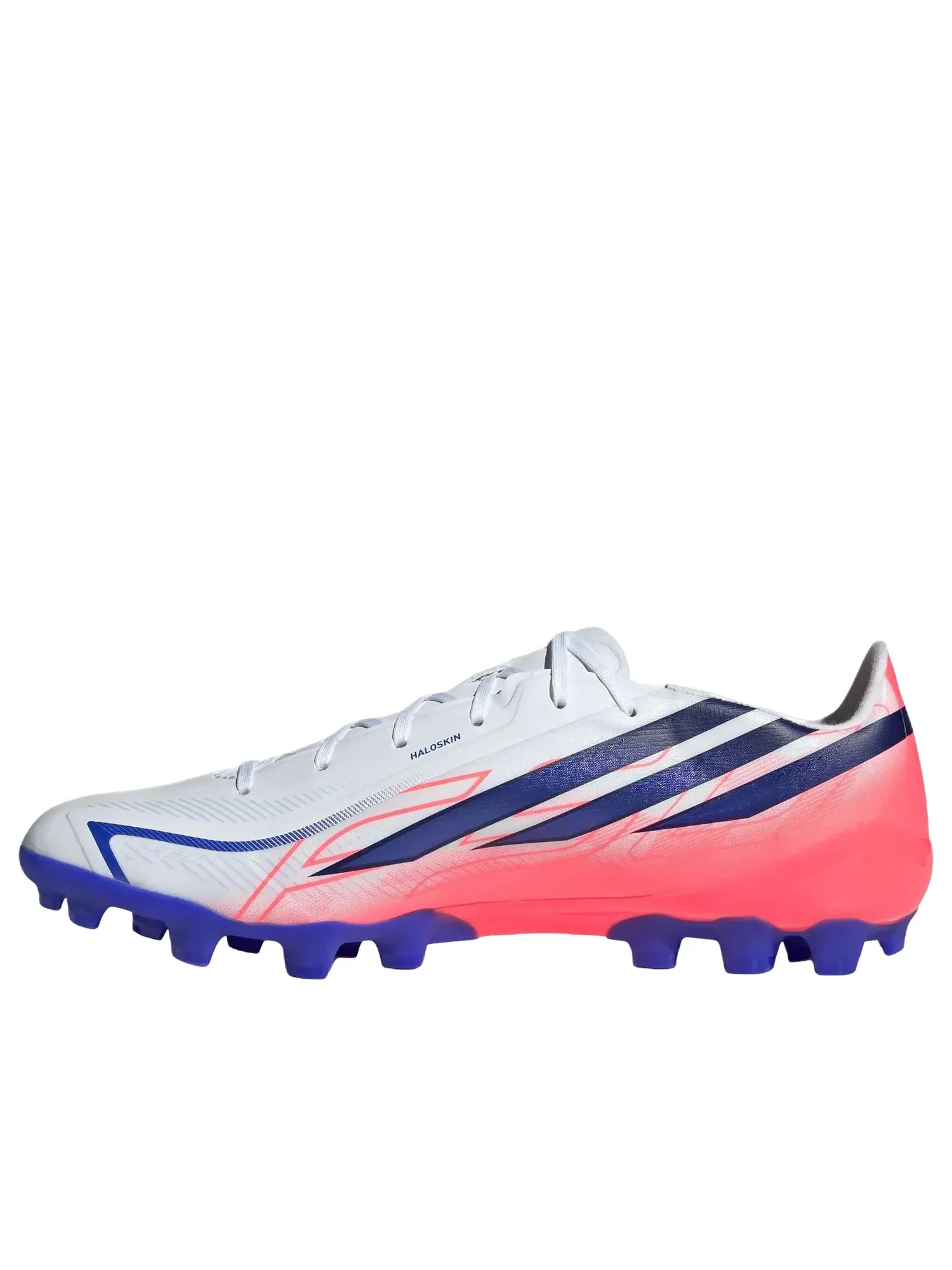 Мужские бутсы для футбола с шнуровкой F50 Hyperfast League AG Adidas — изображение 1 из 6, белый
