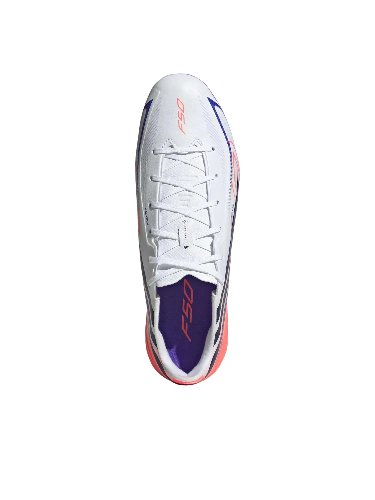 Мужские бутсы для футбола с шнуровкой F50 Hyperfast League AG Adidas — изображение 5 из 6, белый