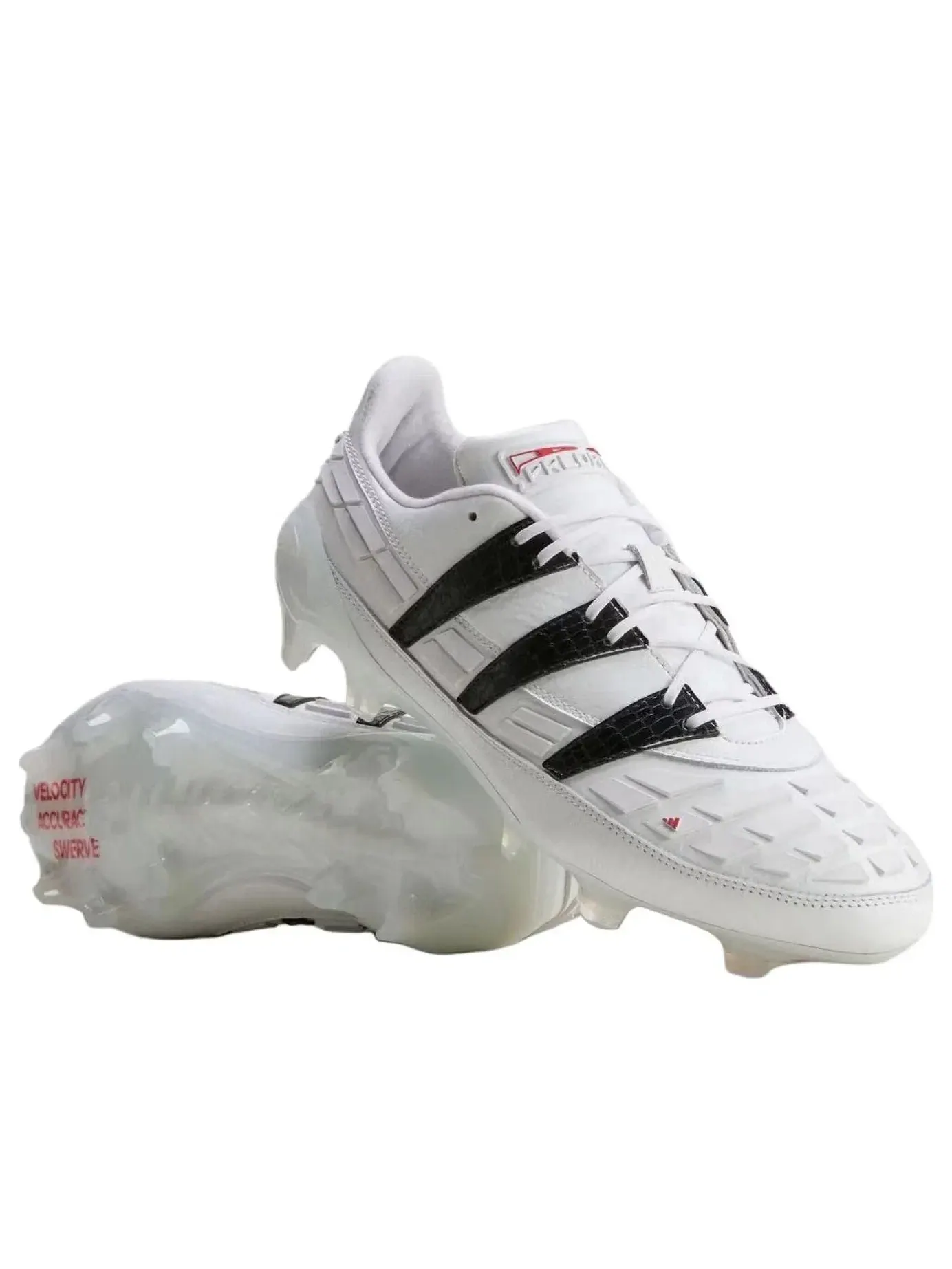 Мужские бутсы для футбола с шнуровкой Predator 94 Adidas — изображение 4 из 4, белый