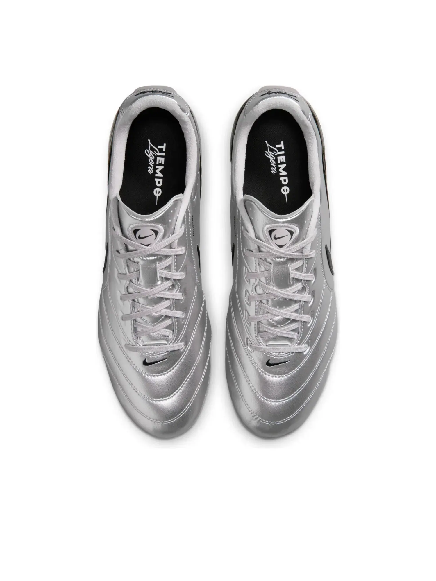 Кроссовки Nike Tiempo Ligera Pro FG «Серебристый черный металлик» HQ3158-001 — изображение 3 из 7, серебряный