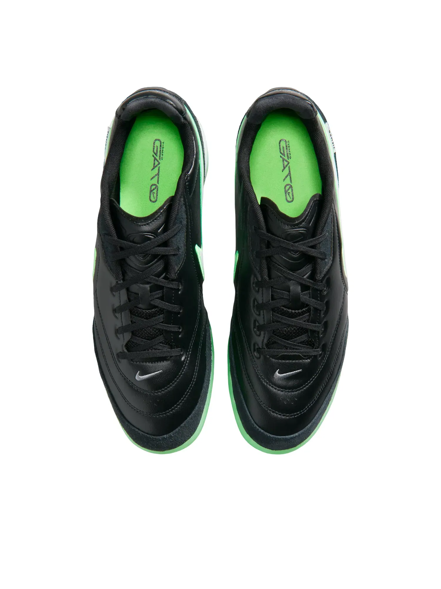 Мужские кроссовки с кожаным верхом Nike Tiempo Streetgato — изображение 2 из 6, черный