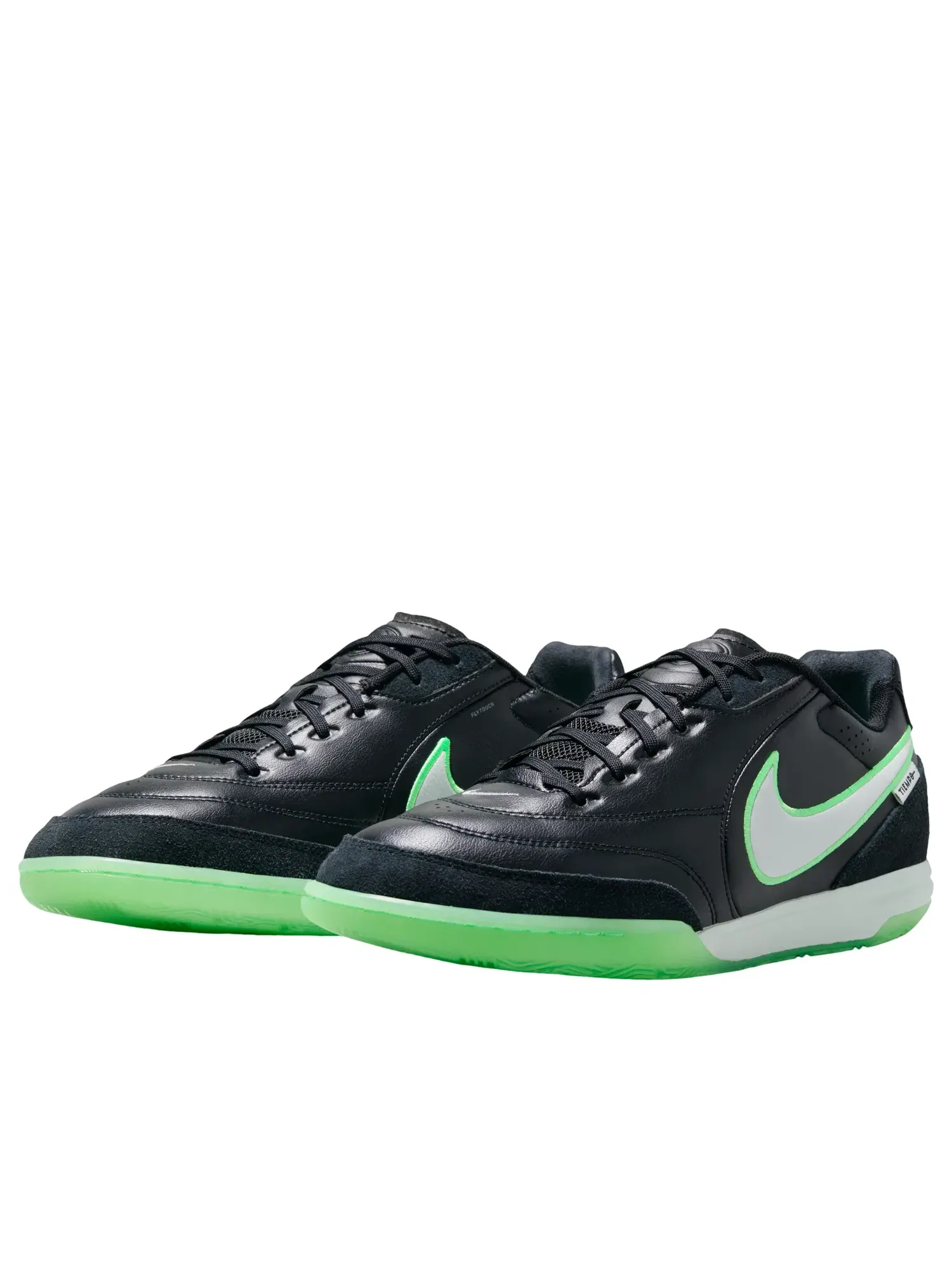 Мужские кроссовки с кожаным верхом Nike Tiempo Streetgato — изображение 4 из 6, черный