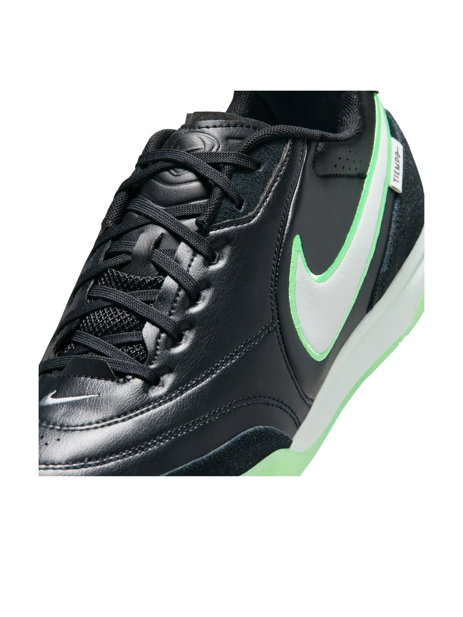 Мужские кроссовки с кожаным верхом Nike Tiempo Streetgato — изображение 5 из 6, черный
