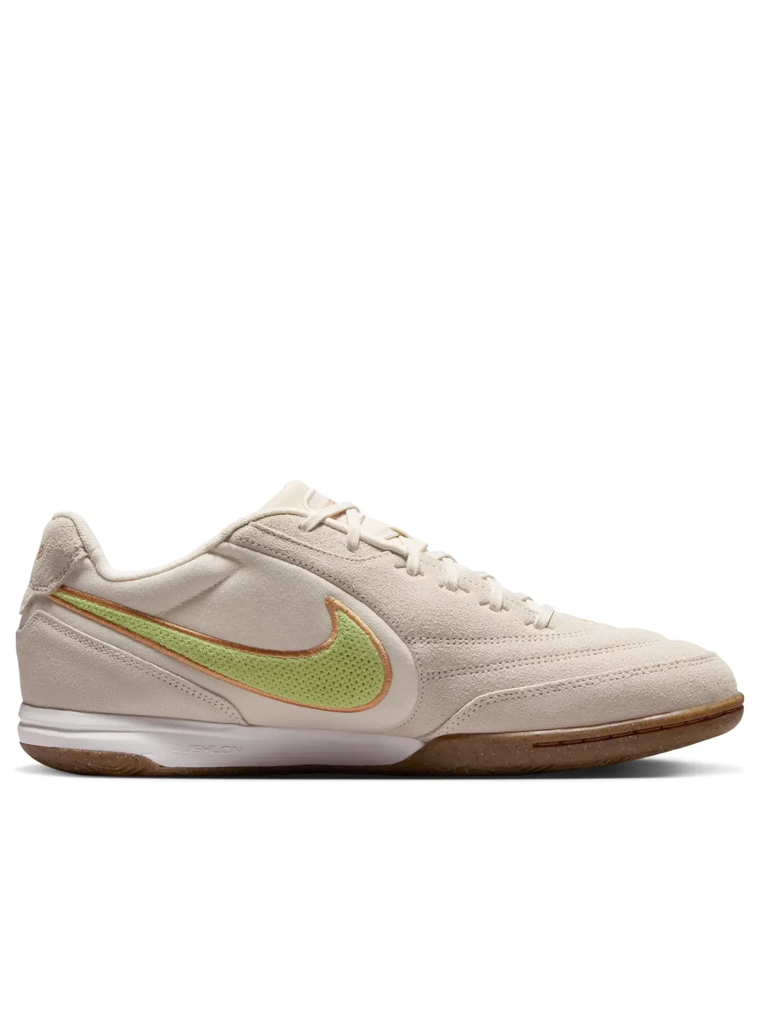 Мужские кроссовки с замшевым верхом Tiempo Streetgato Nike — изображение 2 из 7, бежевый