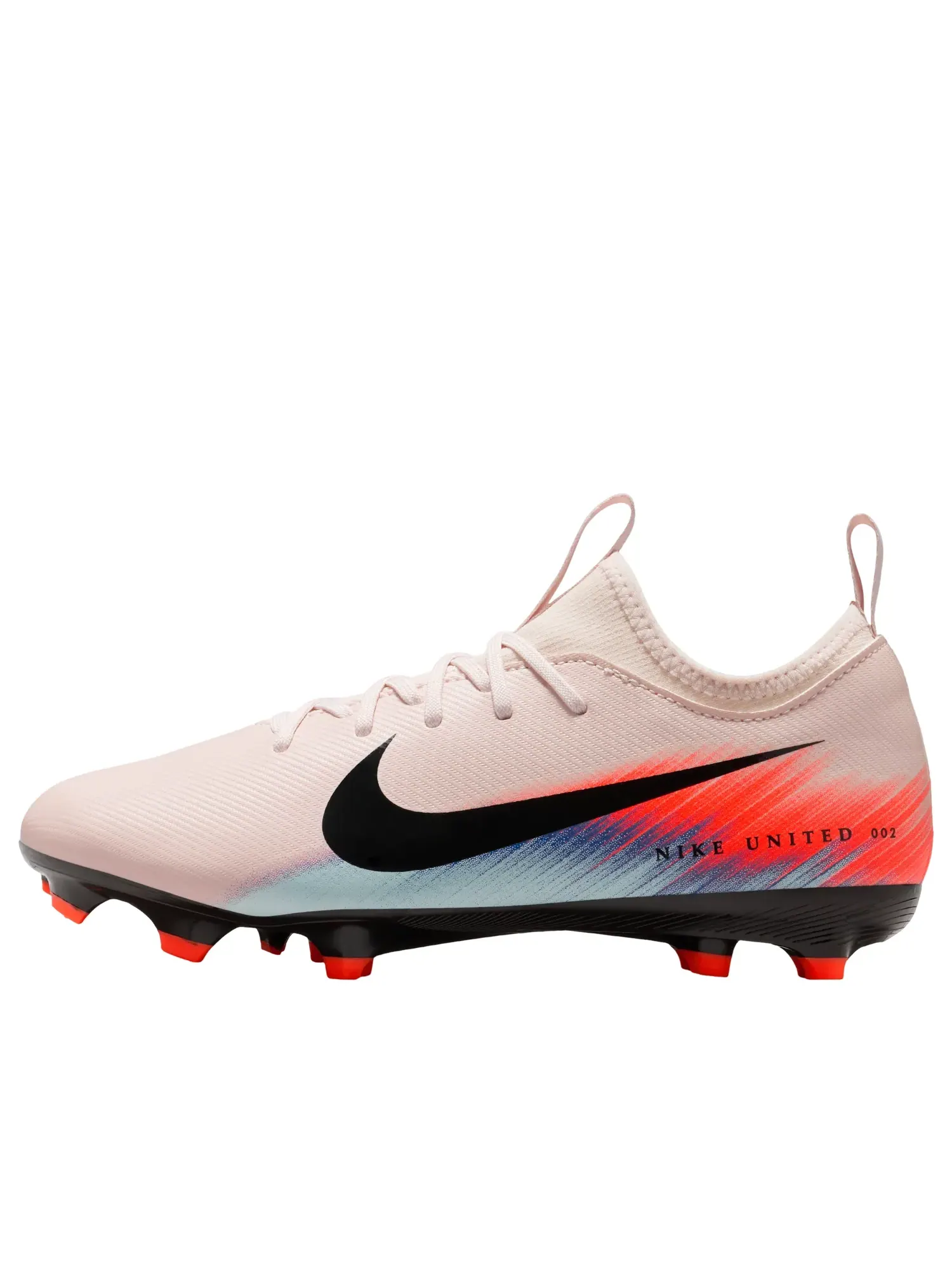 Бутсы футбольные (GS) Nike United Jr. Mercurial Vapor 16 Academy FG/MG 'Dark Pink' — изображение 1 из 6, розовый