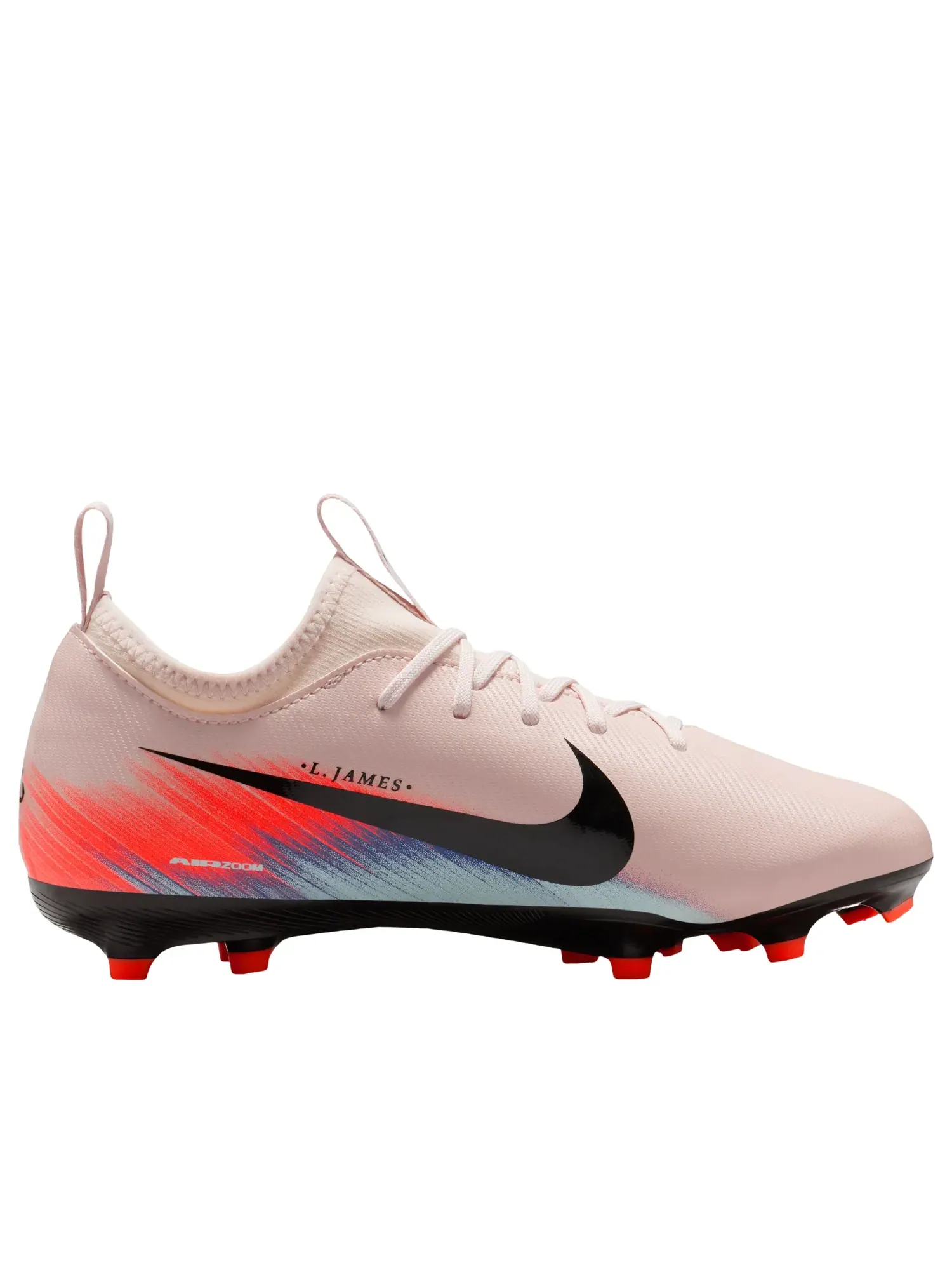 Бутсы футбольные (GS) Nike United Jr. Mercurial Vapor 16 Academy FG/MG 'Dark Pink' — изображение 2 из 6, розовый