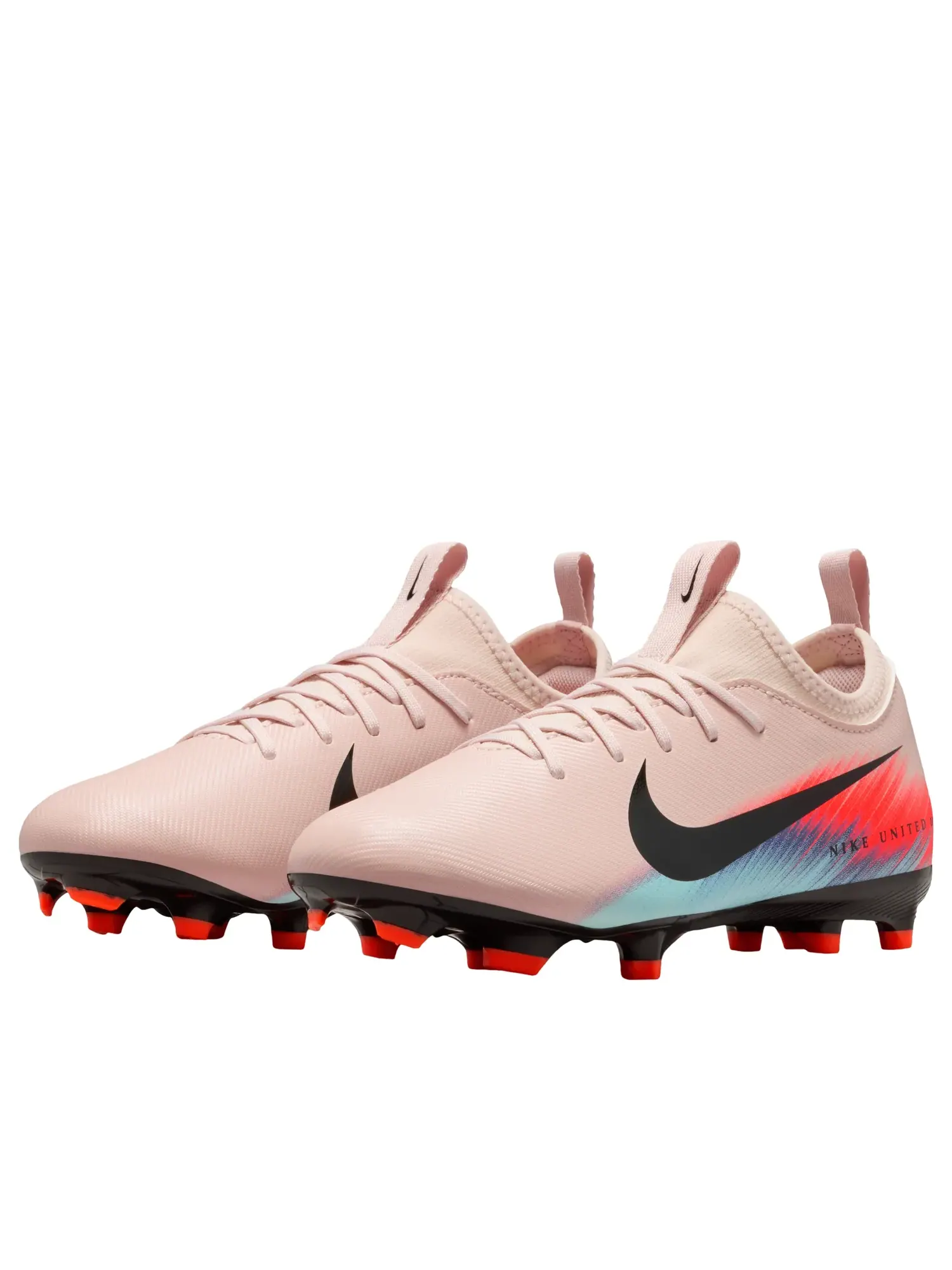 Бутсы футбольные (GS) Nike United Jr. Mercurial Vapor 16 Academy FG/MG 'Dark Pink' — изображение 4 из 6, розовый
