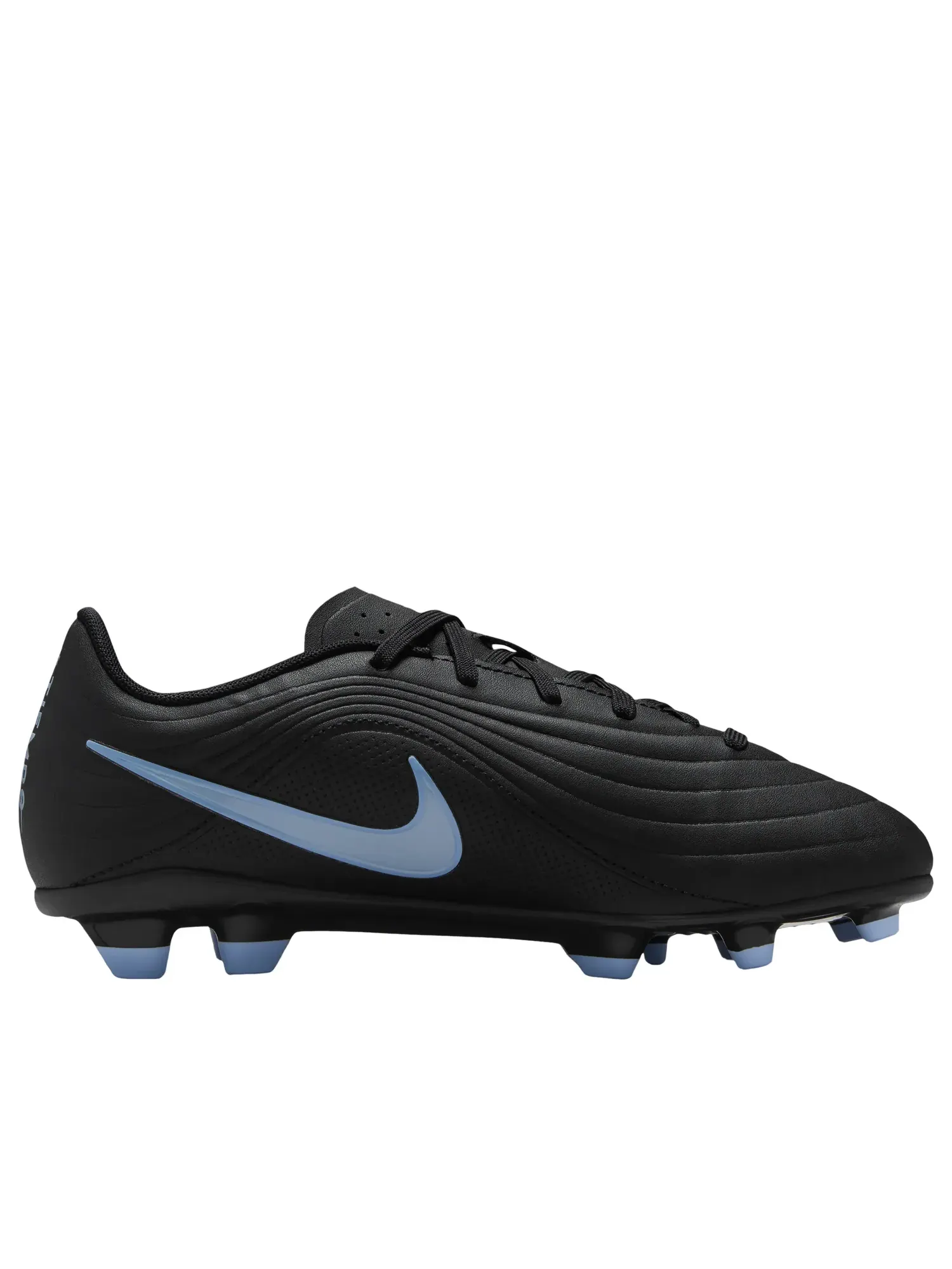 Бутсы футбольные (GS) Nike Jr. Tiempo Maestro Club MG 'Black Ice Blue' — изображение 2 из 6, черный