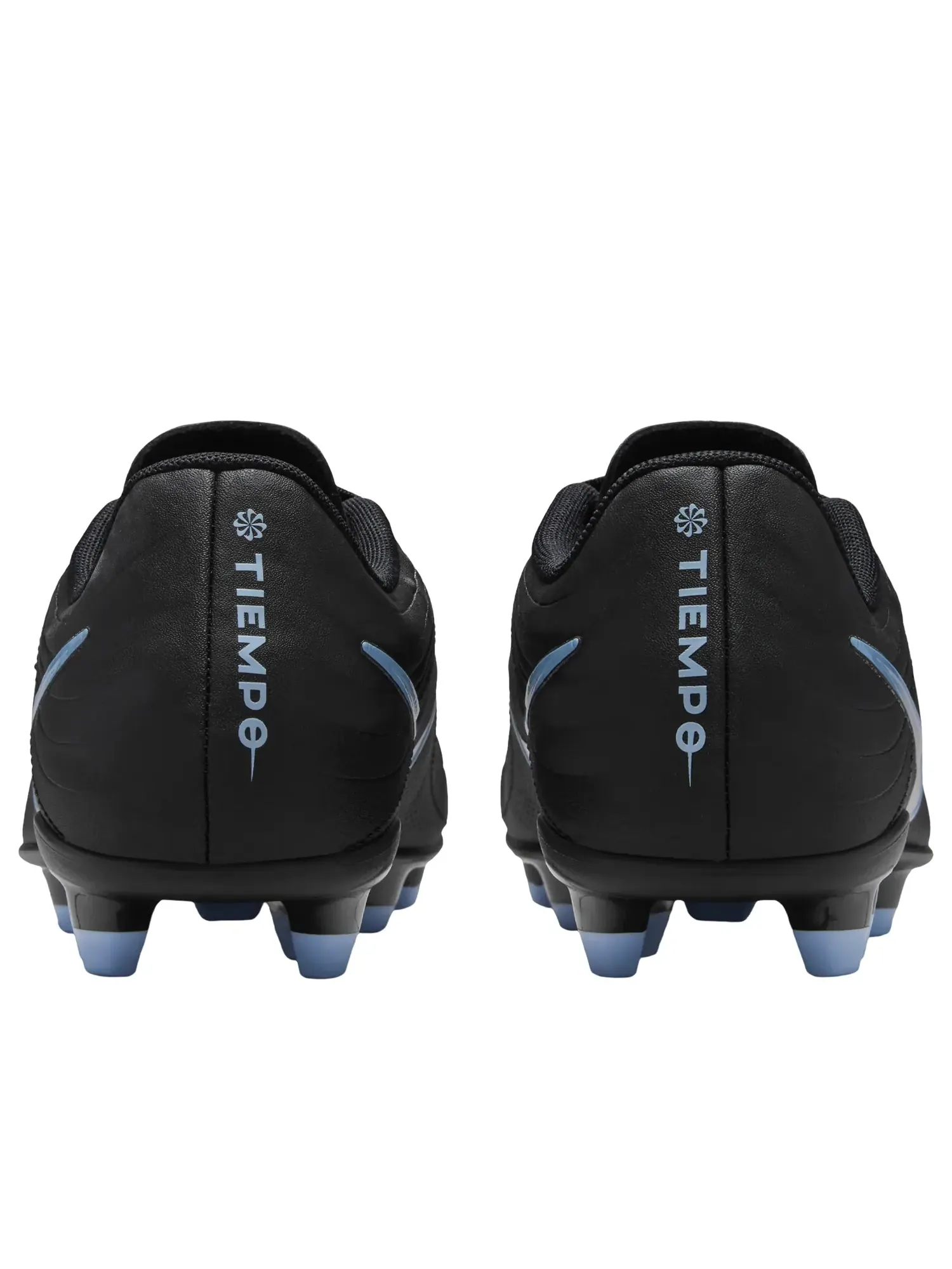 Бутсы футбольные (GS) Nike Jr. Tiempo Maestro Club MG 'Black Ice Blue' — изображение 5 из 6, черный