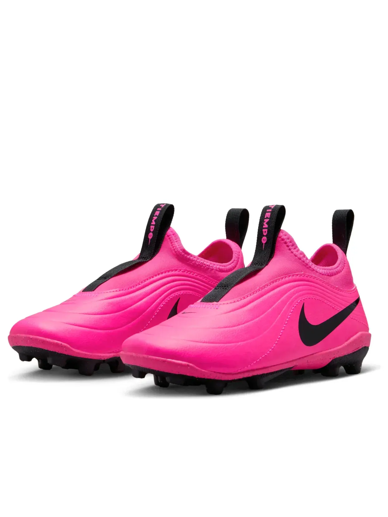 Бутсы футбольные (PS) Nike Jr. Tiempo Maestro Club FG/MG 'Pink Blast' — изображение 4 из 6, розовый