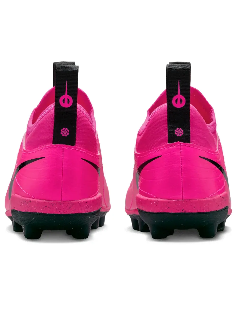 Бутсы футбольные (PS) Nike Jr. Tiempo Maestro Club FG/MG 'Pink Blast' — изображение 5 из 6, розовый