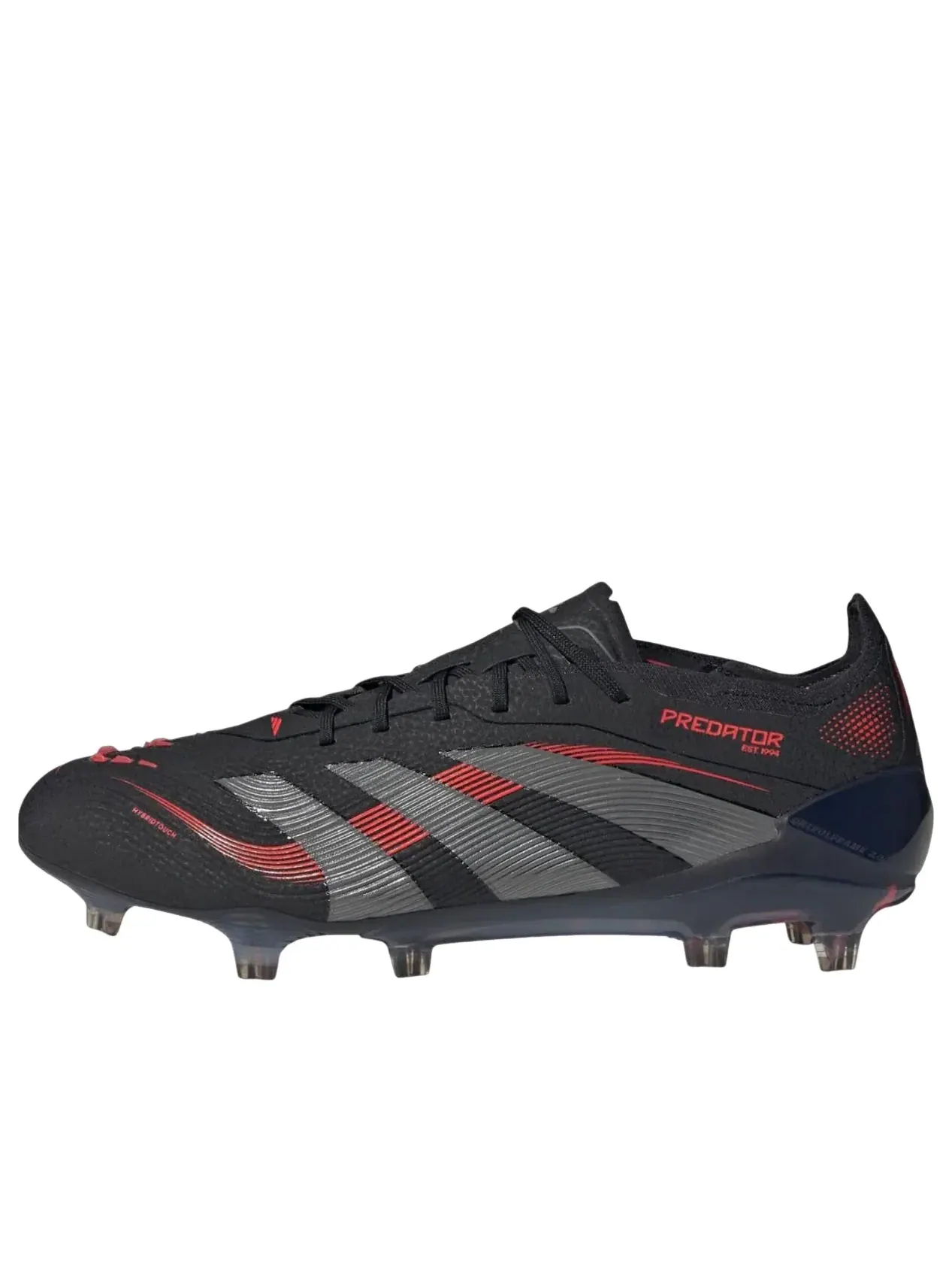 Кроссовки Adidas Predator Elite FG 'Core Black Grey Four Lucid Red' ID3878 — изображение 1 из 5, черный