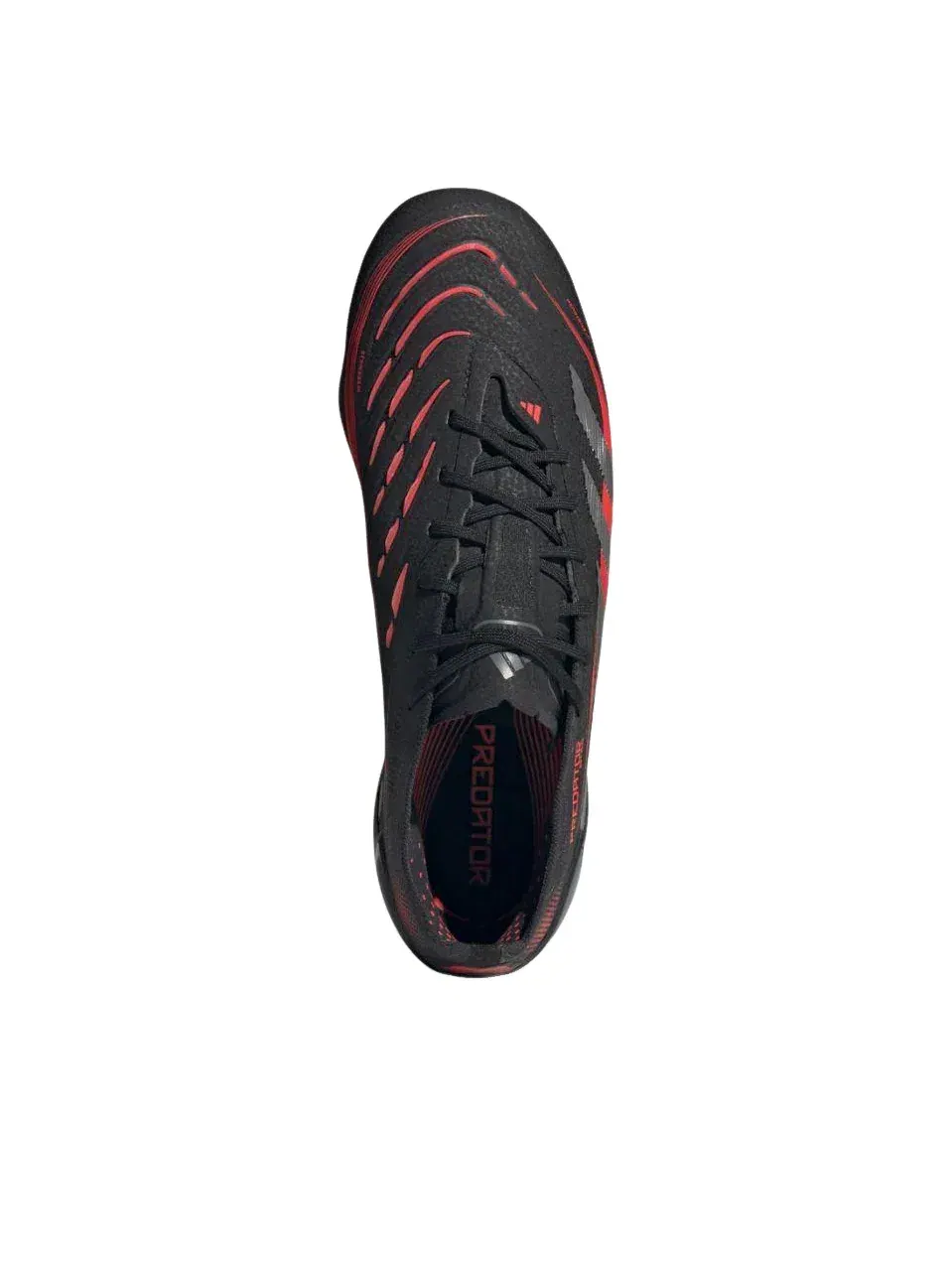 Кроссовки Adidas Predator Elite FG 'Core Black Grey Four Lucid Red' ID3878 — изображение 4 из 5, черный