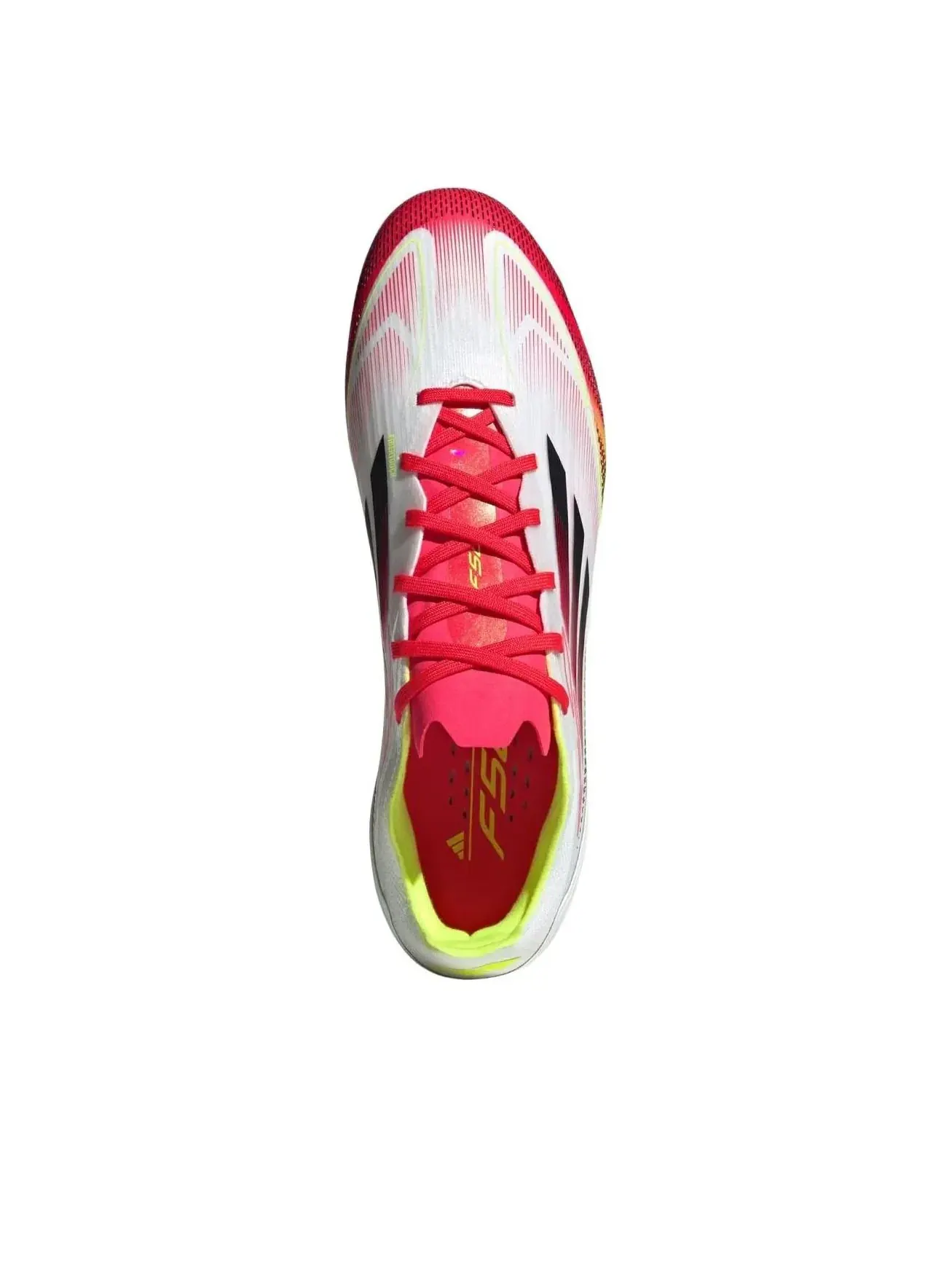 Бутсы Adidas F50 Pro Multi-Ground 'White Solar Yellow' — изображение 2 из 5, белый