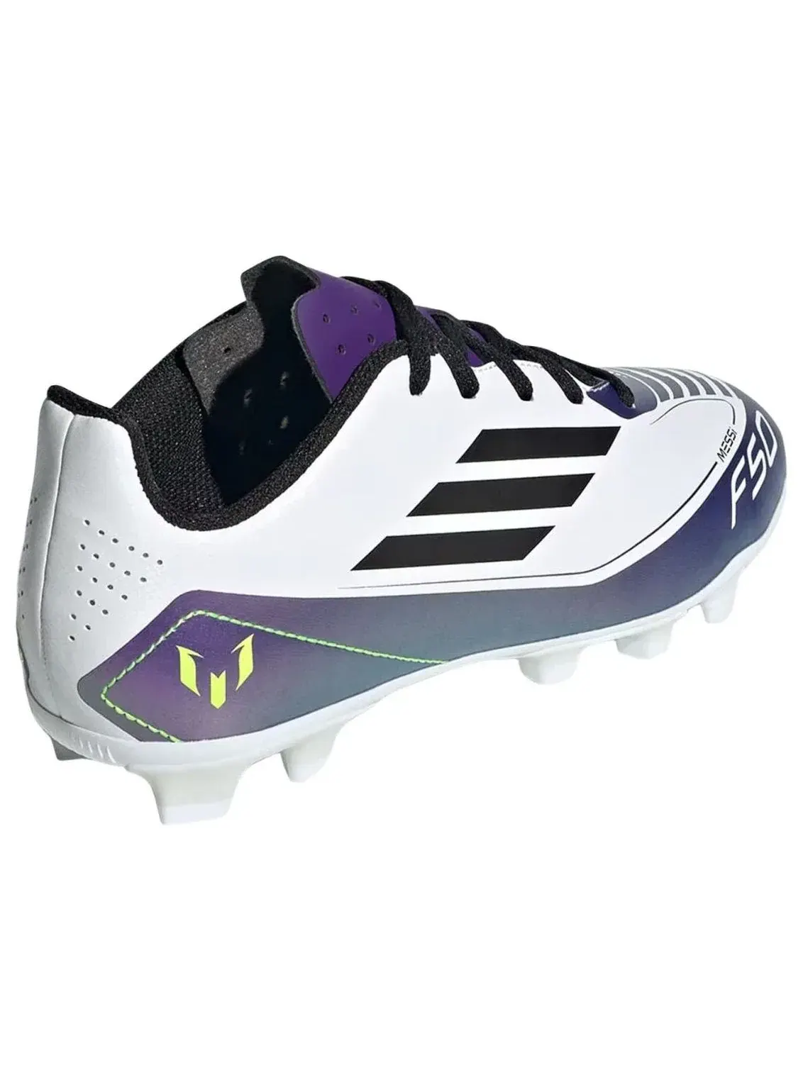 Кроссовки Adidas Messi F50 Club FXG 'White Unity Purple' IE9088 — изображение 3 из 6, белый