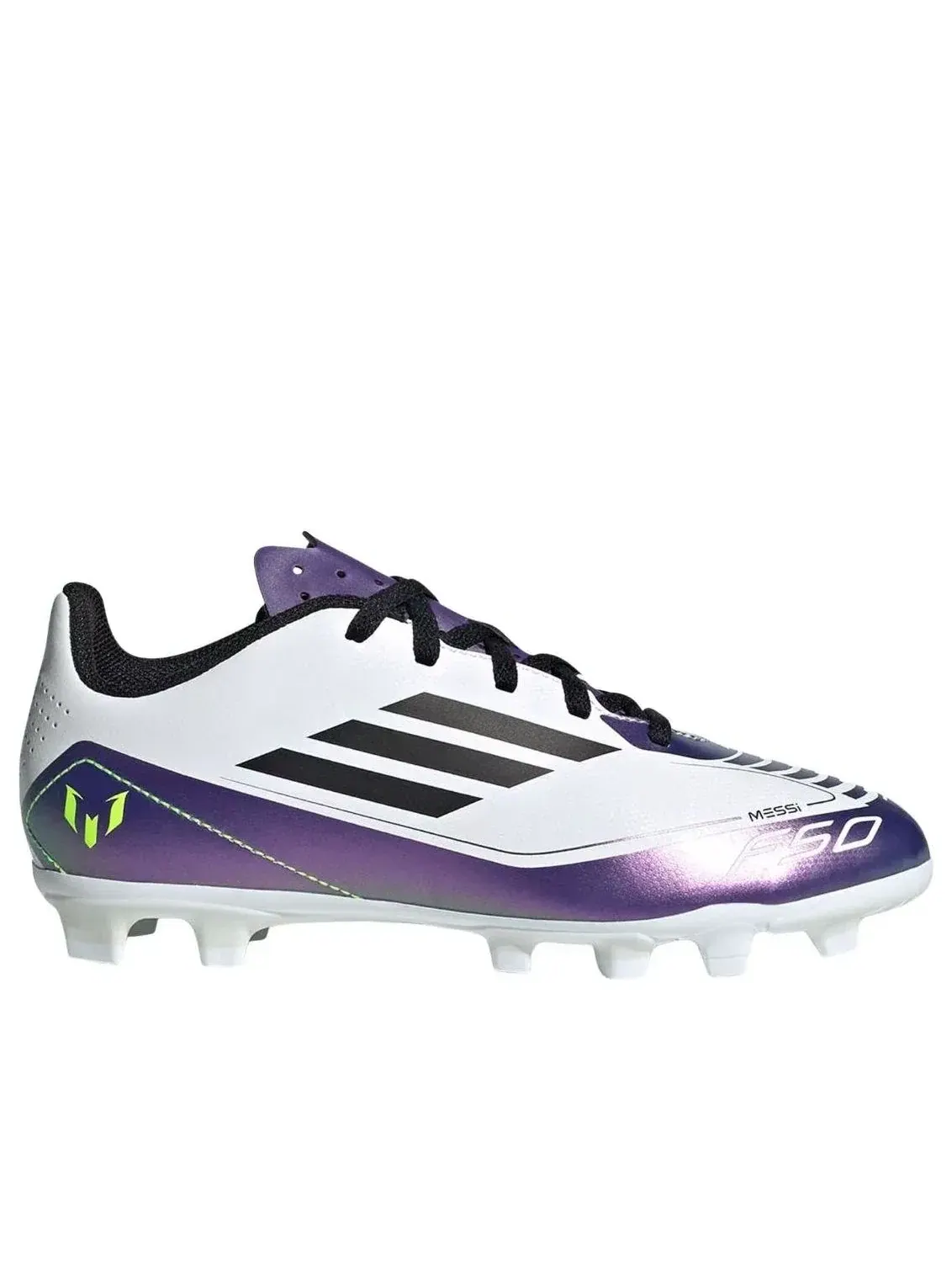 Кроссовки Adidas Messi F50 Club FXG 'White Unity Purple' IE9088 — изображение 6 из 6, белый
