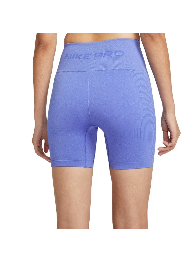 Велосипедные шорты Nike Pro Seamless Dri-Fit с высокой талией, 5 дюймов — 2