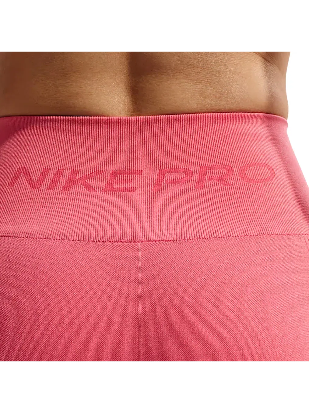 Велосипедные шорты Nike Pro Seamless Dri-Fit с высокой талией, длина 5 дюймов — 4
