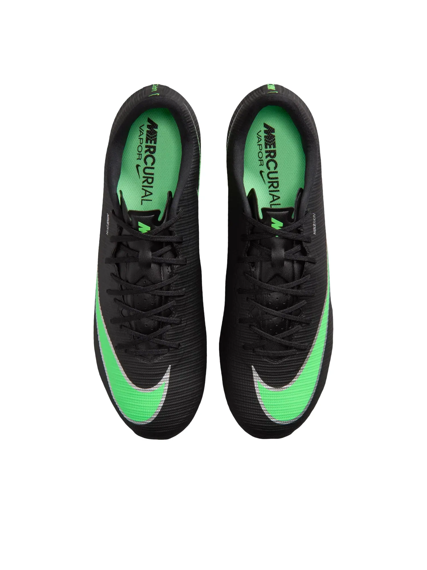 Мужские бутсы для футбола с шнуровкой Mercurial Vapor Nike — изображение 3 из 7, черный